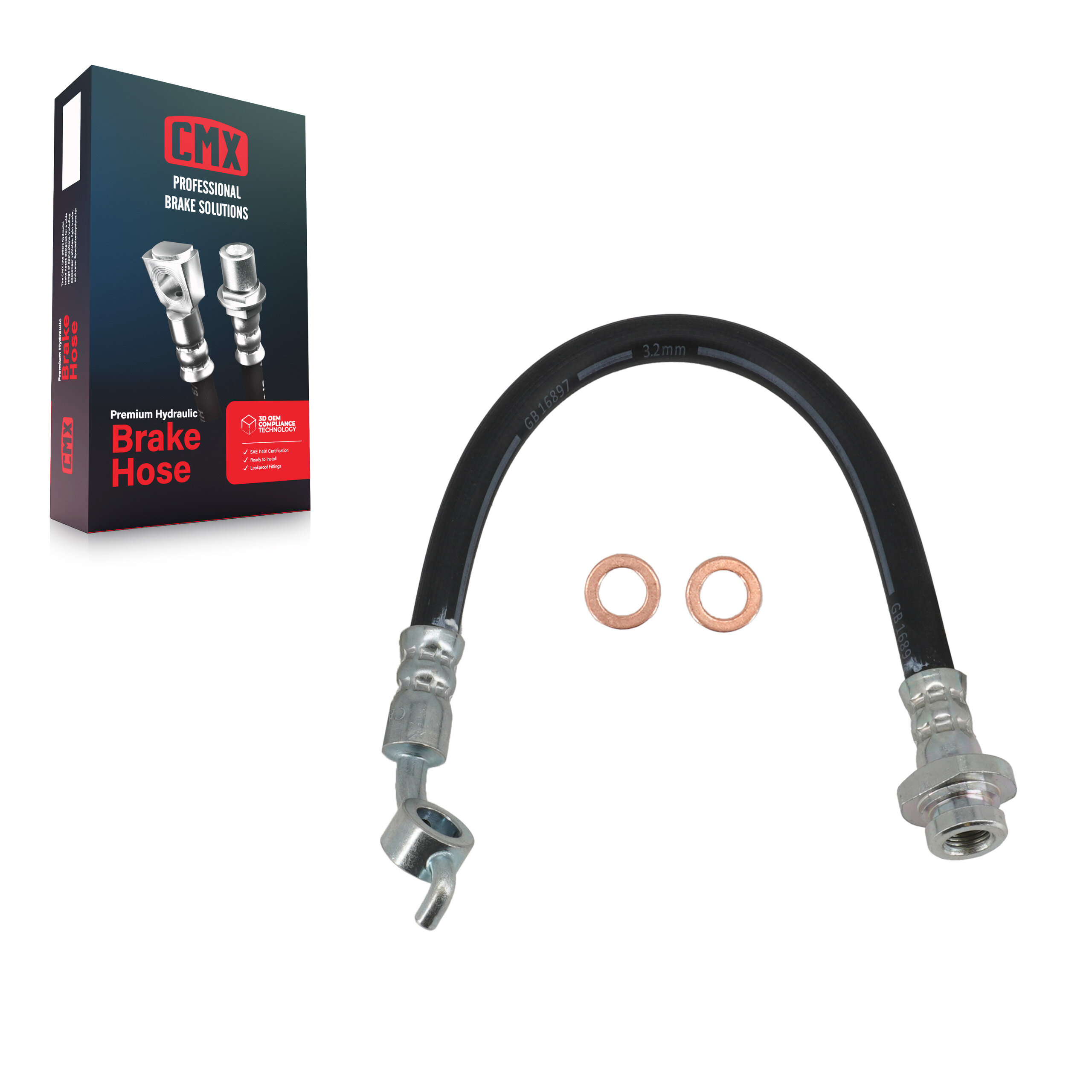 CMX - 12-H621118 - Rear Brake Hydraulic Hose