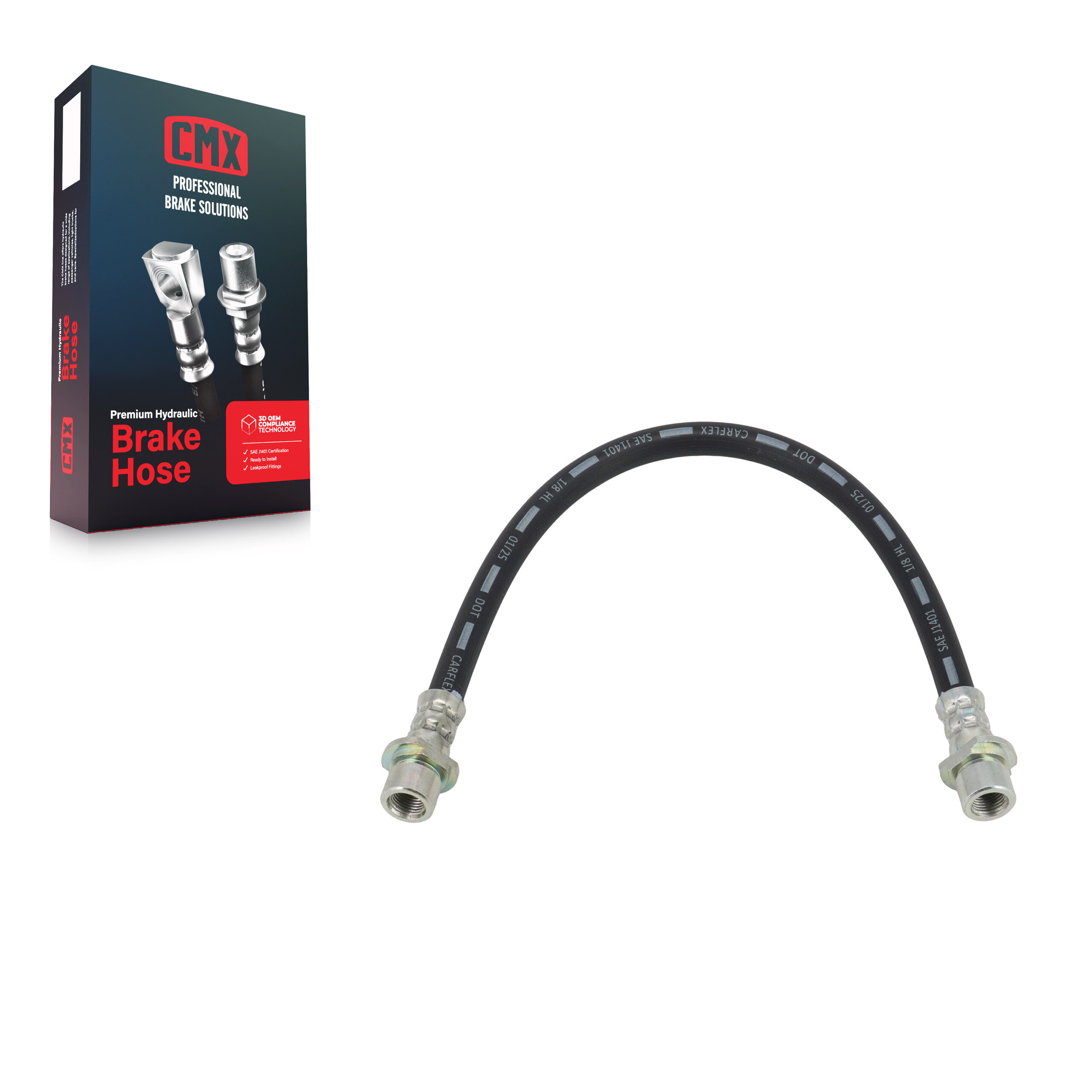 CMX - 12-H621128 - Rear Right Inner Brake Hydraulic Hose