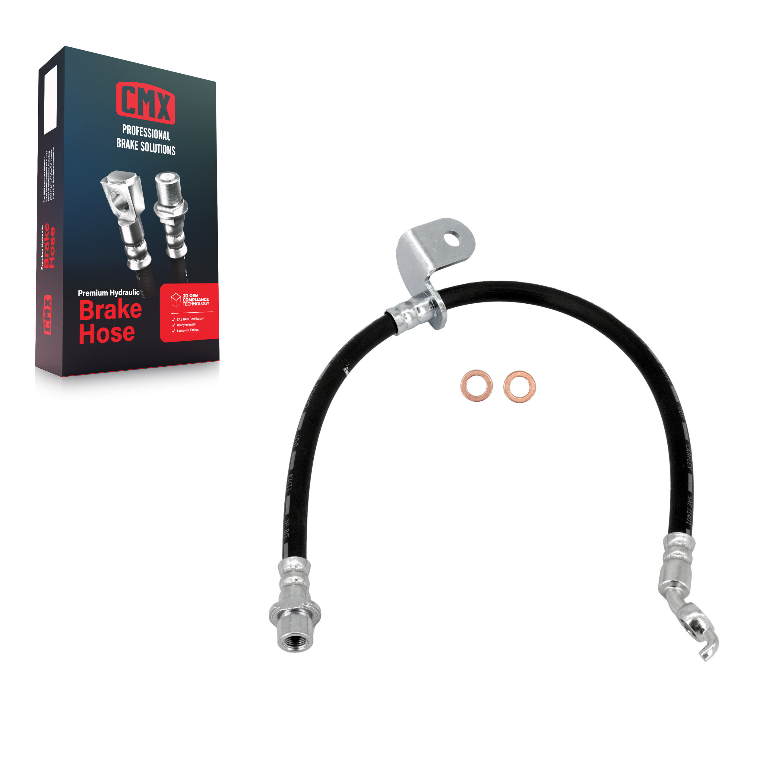 CMX - 12-H621133 - Rear Right Brake Hydraulic Hose