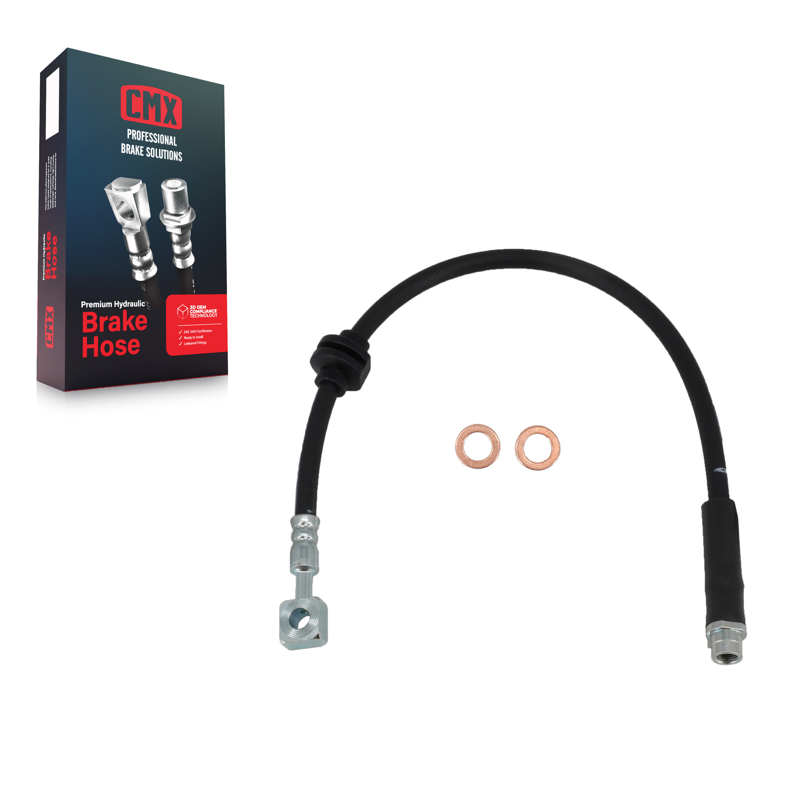 CMX - 12-H621163 - Front Brake Hydraulic Hose