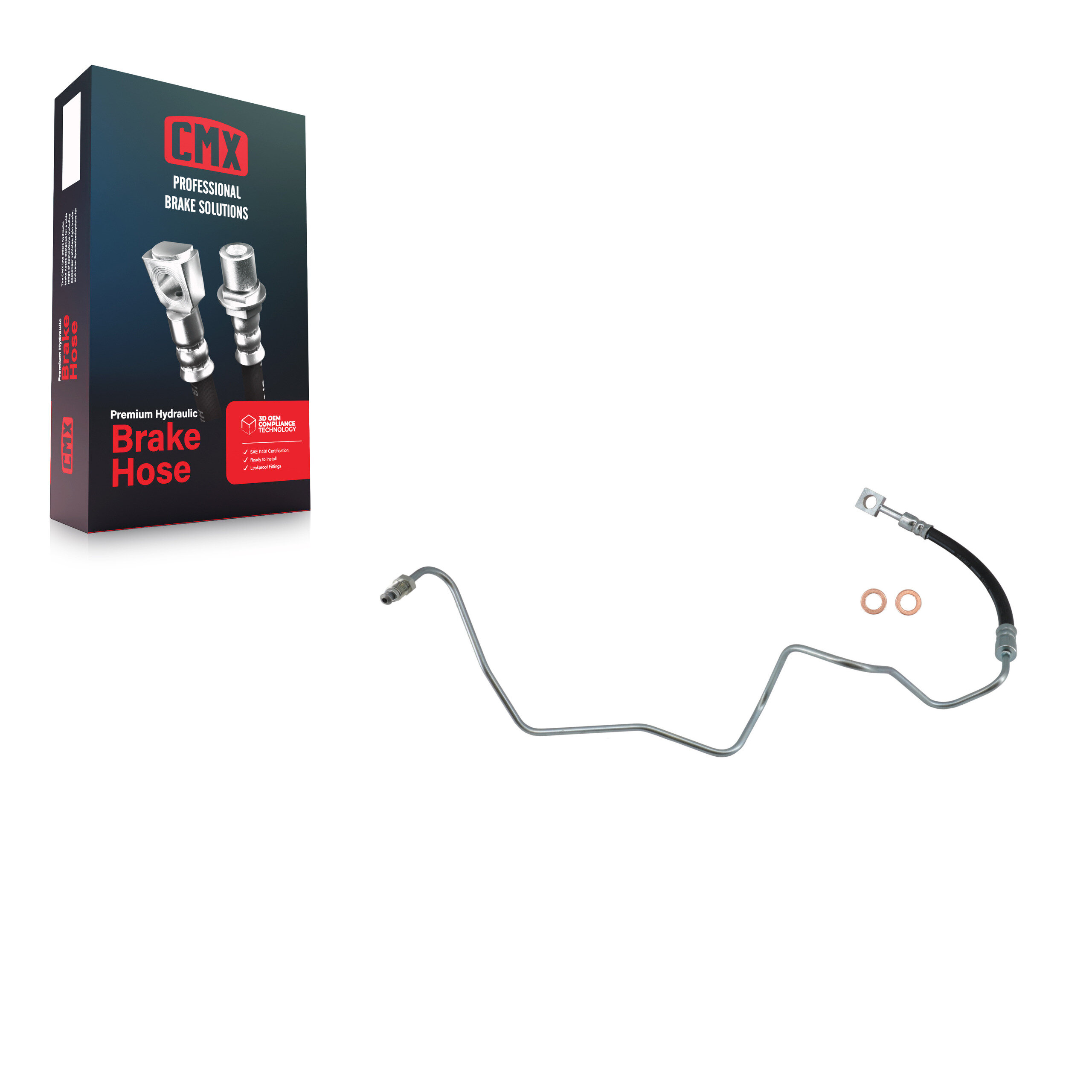 CMX - 12-H621173 - Rear Left Outer Brake Hydraulic Hose
