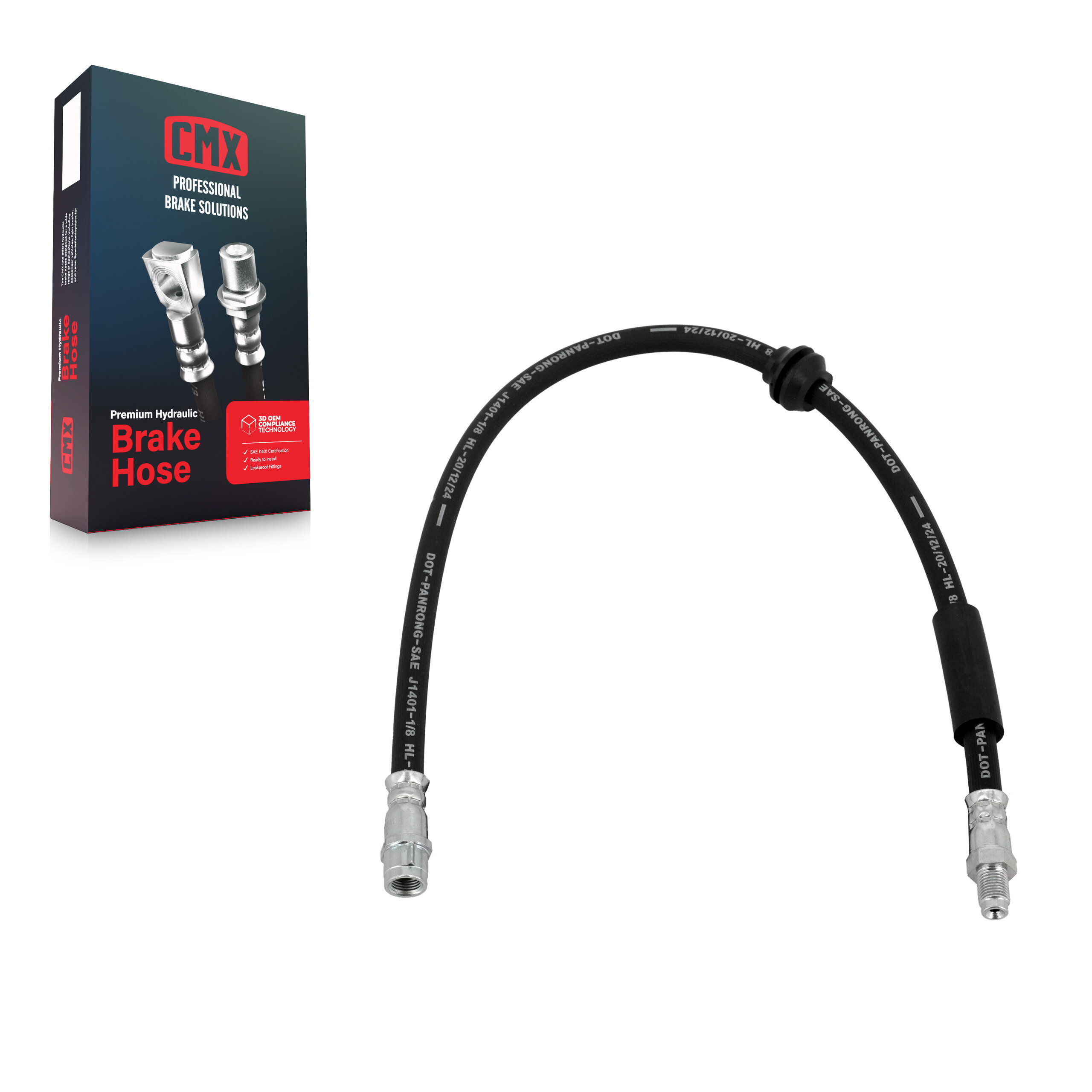 CMX - 12-H621187 - Front Brake Hydraulic Hose