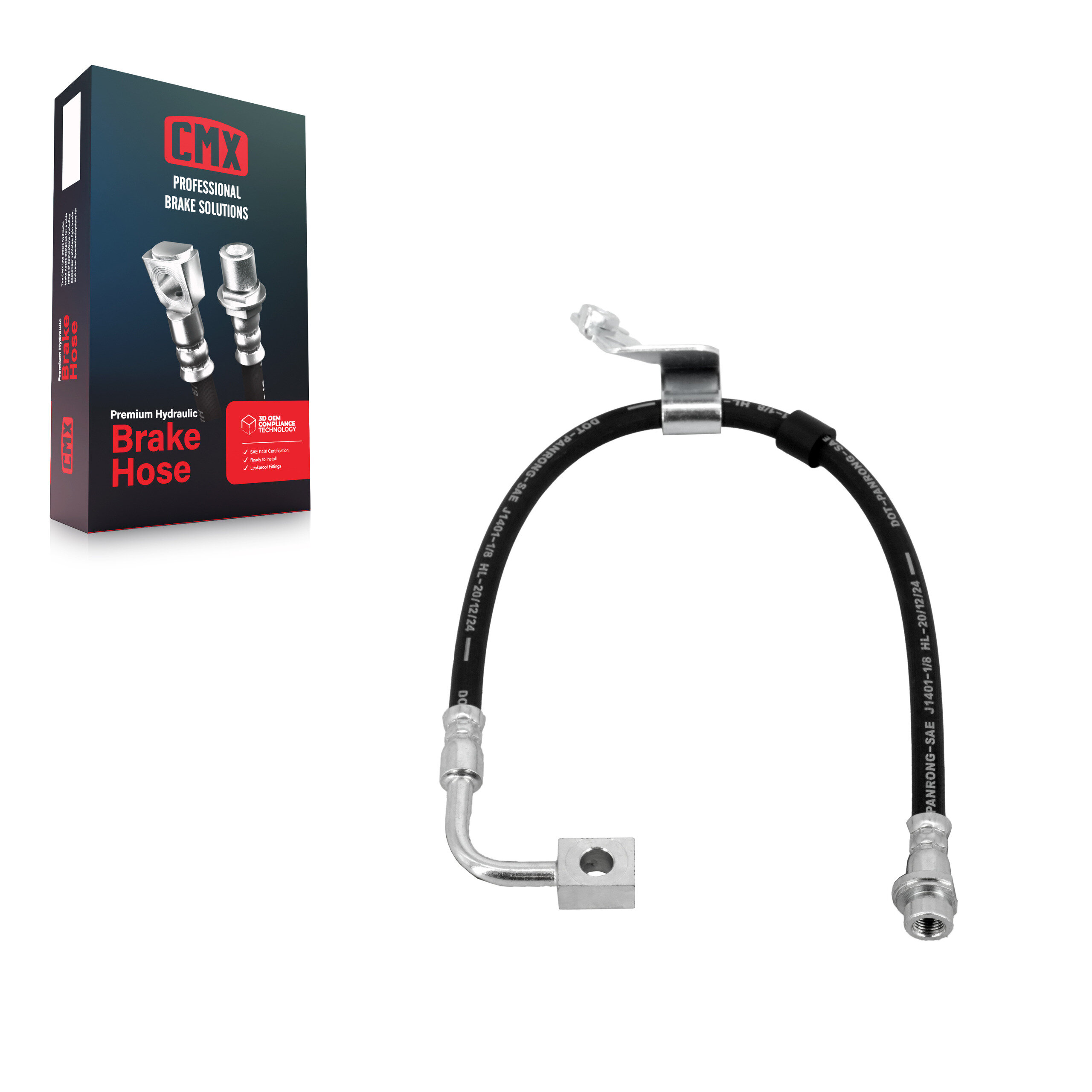 CMX - 12-H621284 - Front Left Brake Hydraulic Hose