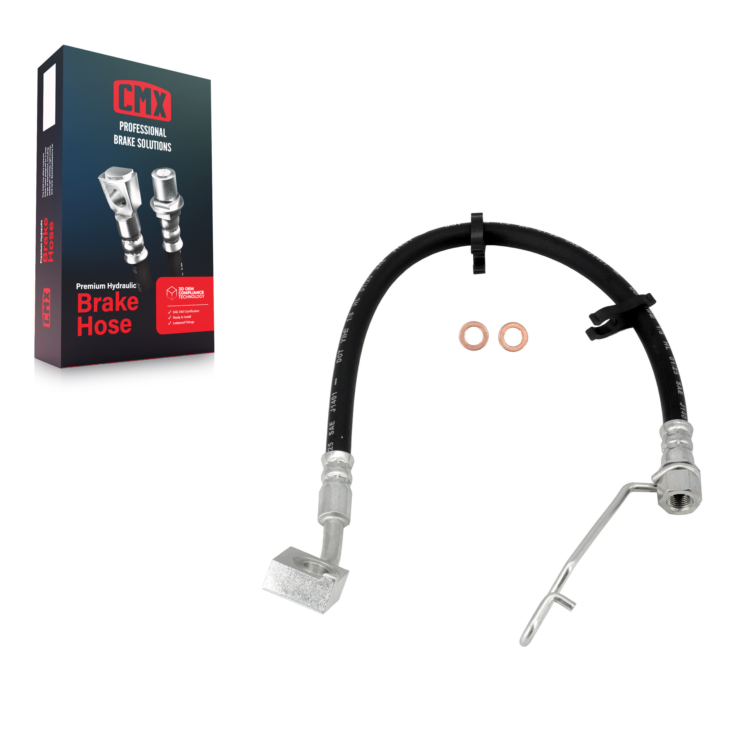 CMX - 12-H621333 - Rear Right Brake Hydraulic Hose