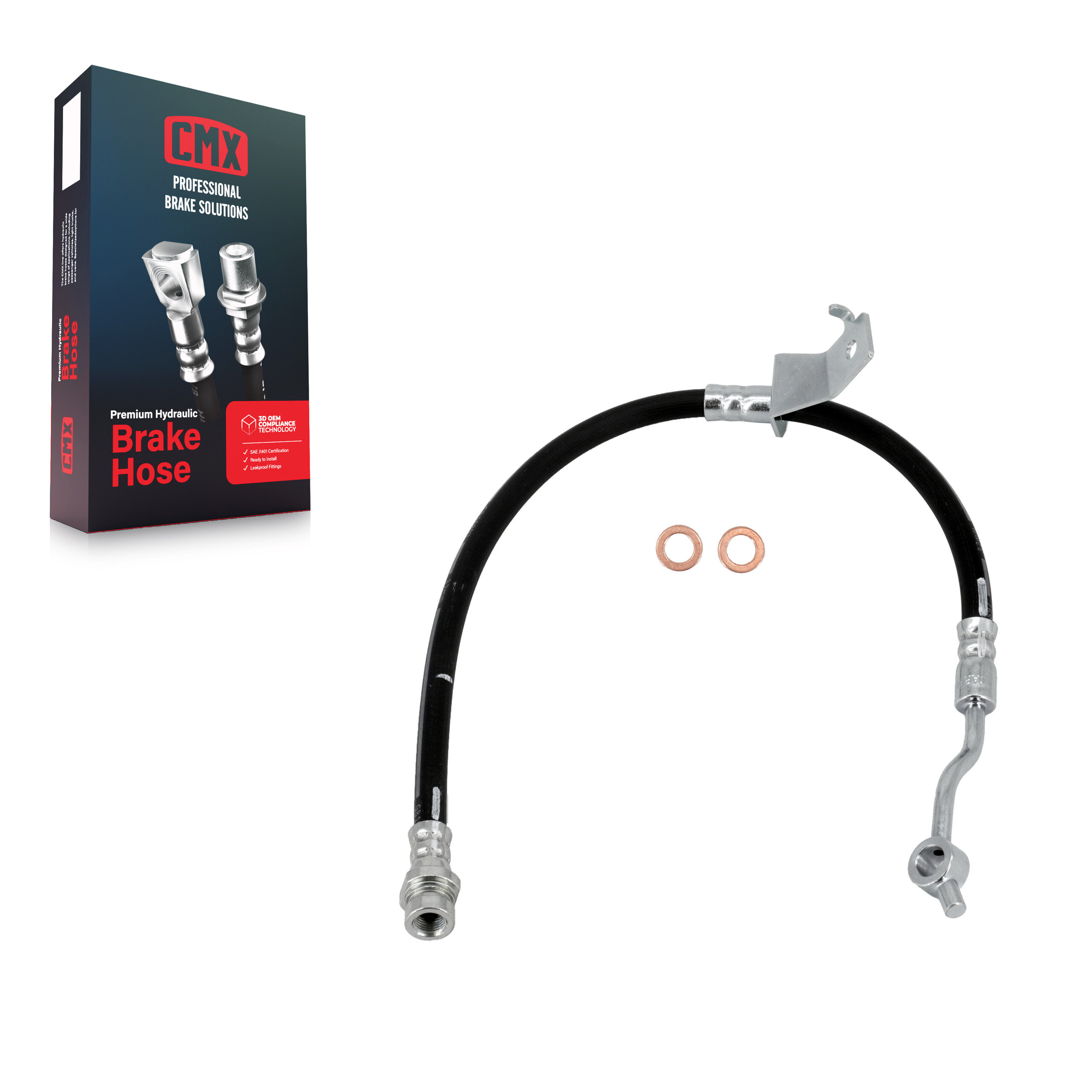 CMX - 12-H621349 - Front Right Brake Hydraulic Hose