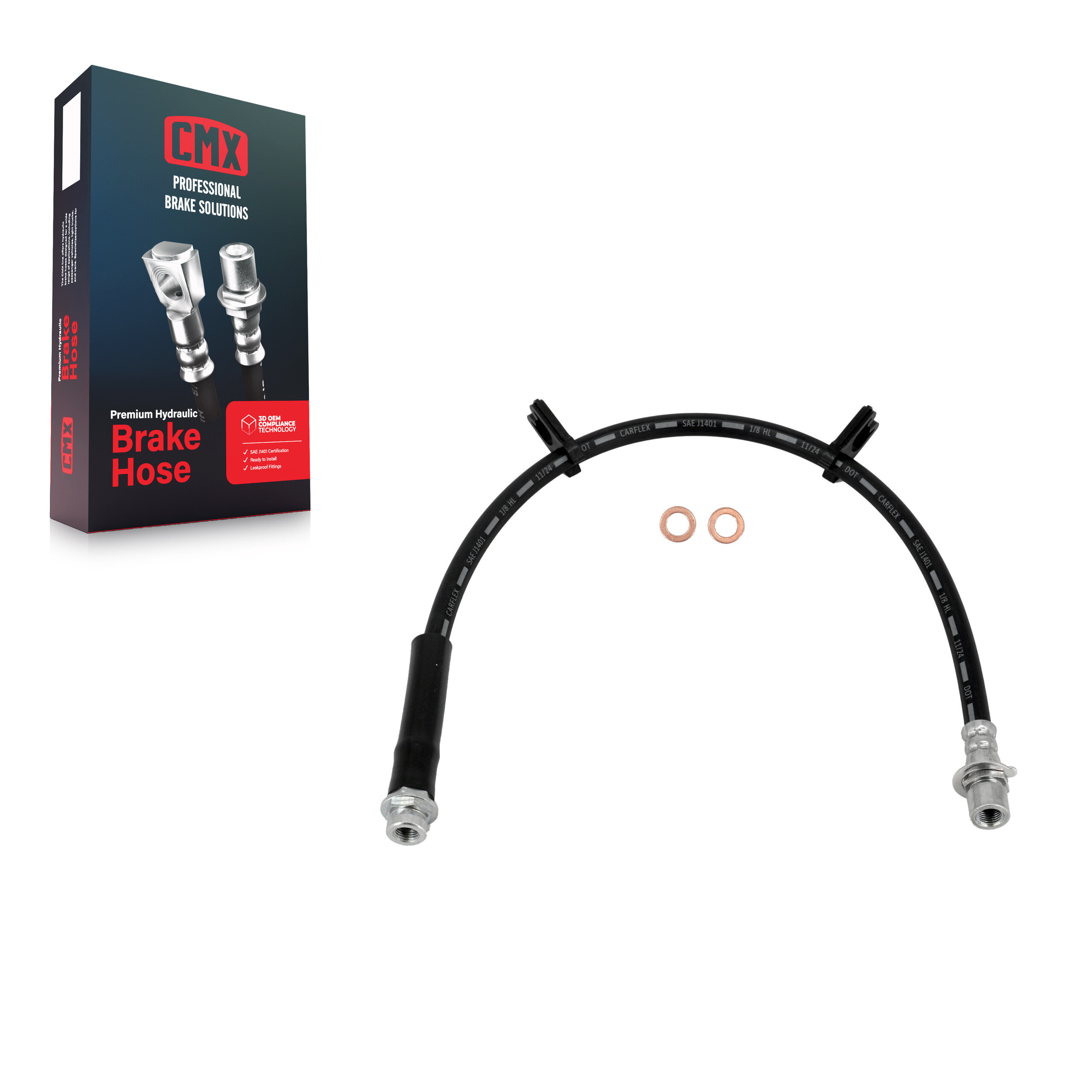 CMX - 12-H621474 - Rear Right Inner Brake Hydraulic Hose