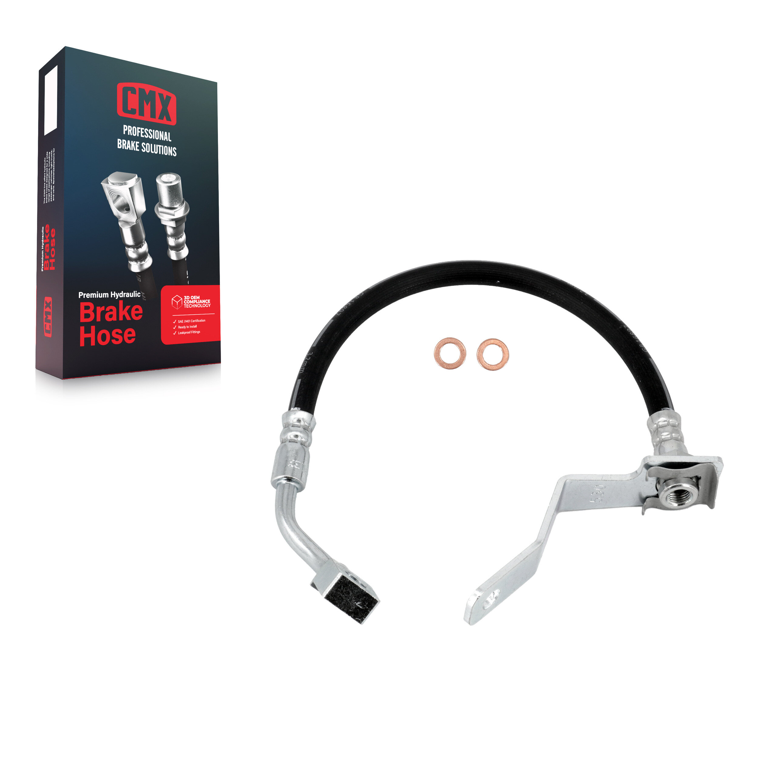 CMX - 12-H621541 - Rear Right Brake Hydraulic Hose