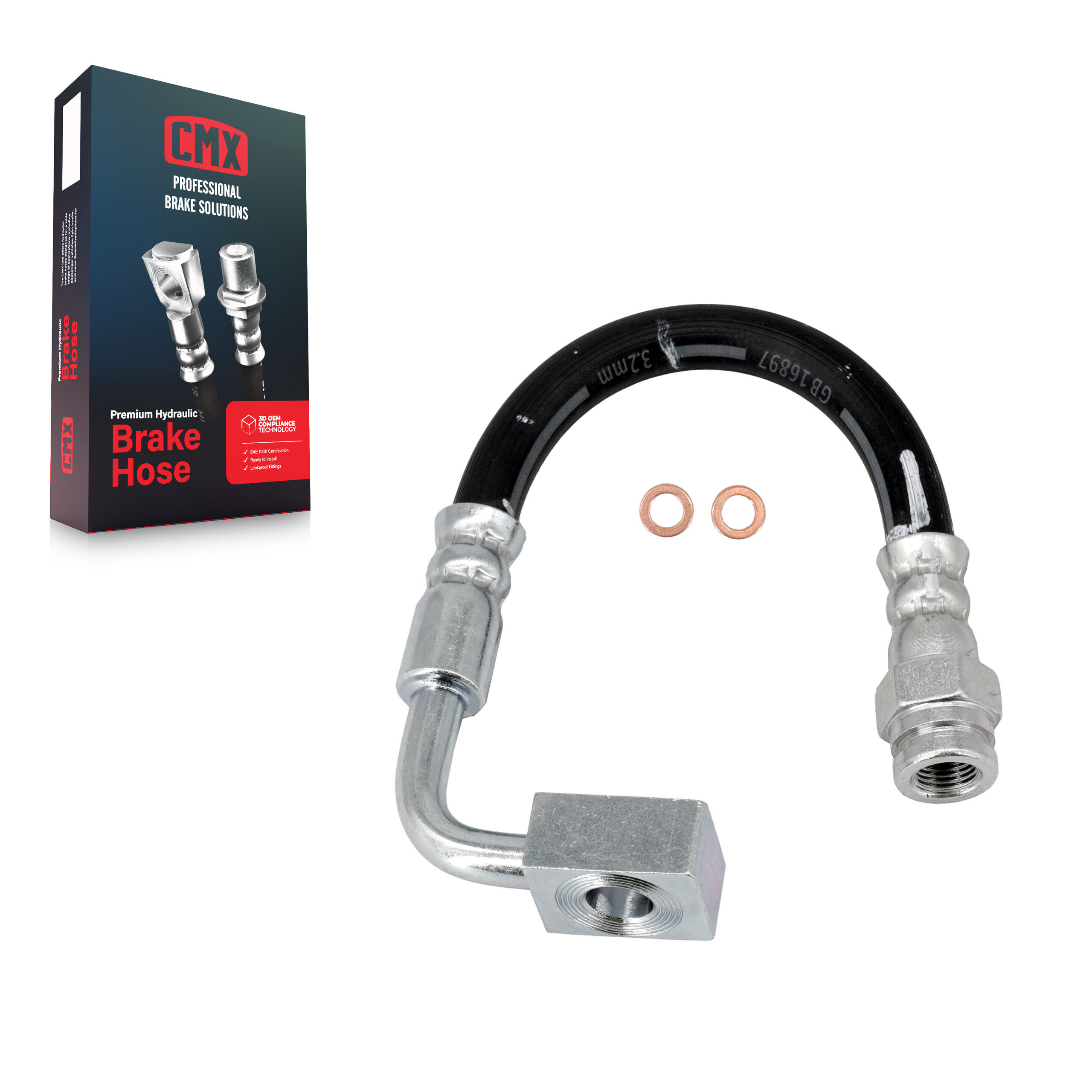 CMX - 12-H621604 - Rear Outer Brake Hydraulic Hose