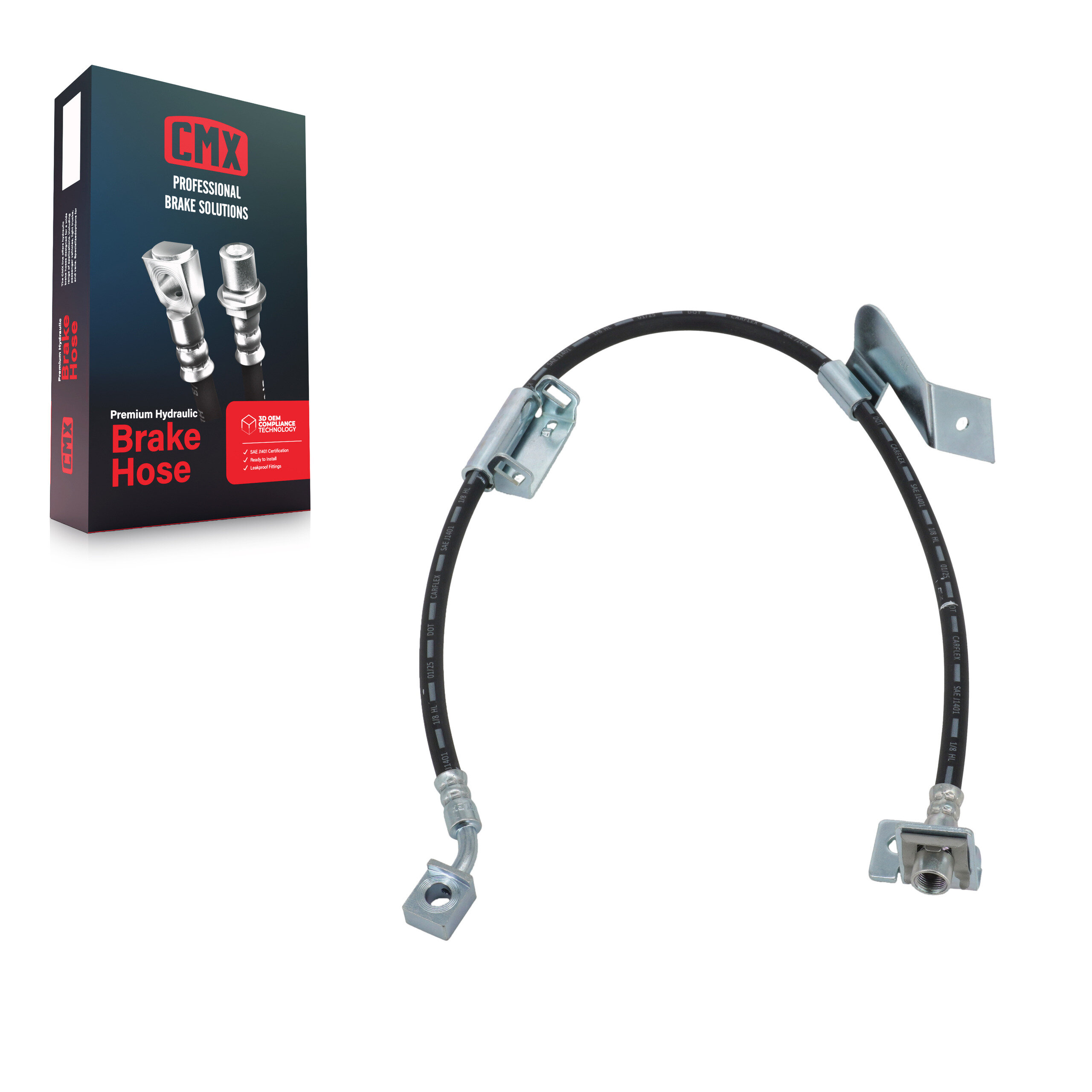 CMX - 12-H621677 - Front Right Brake Hydraulic Hose