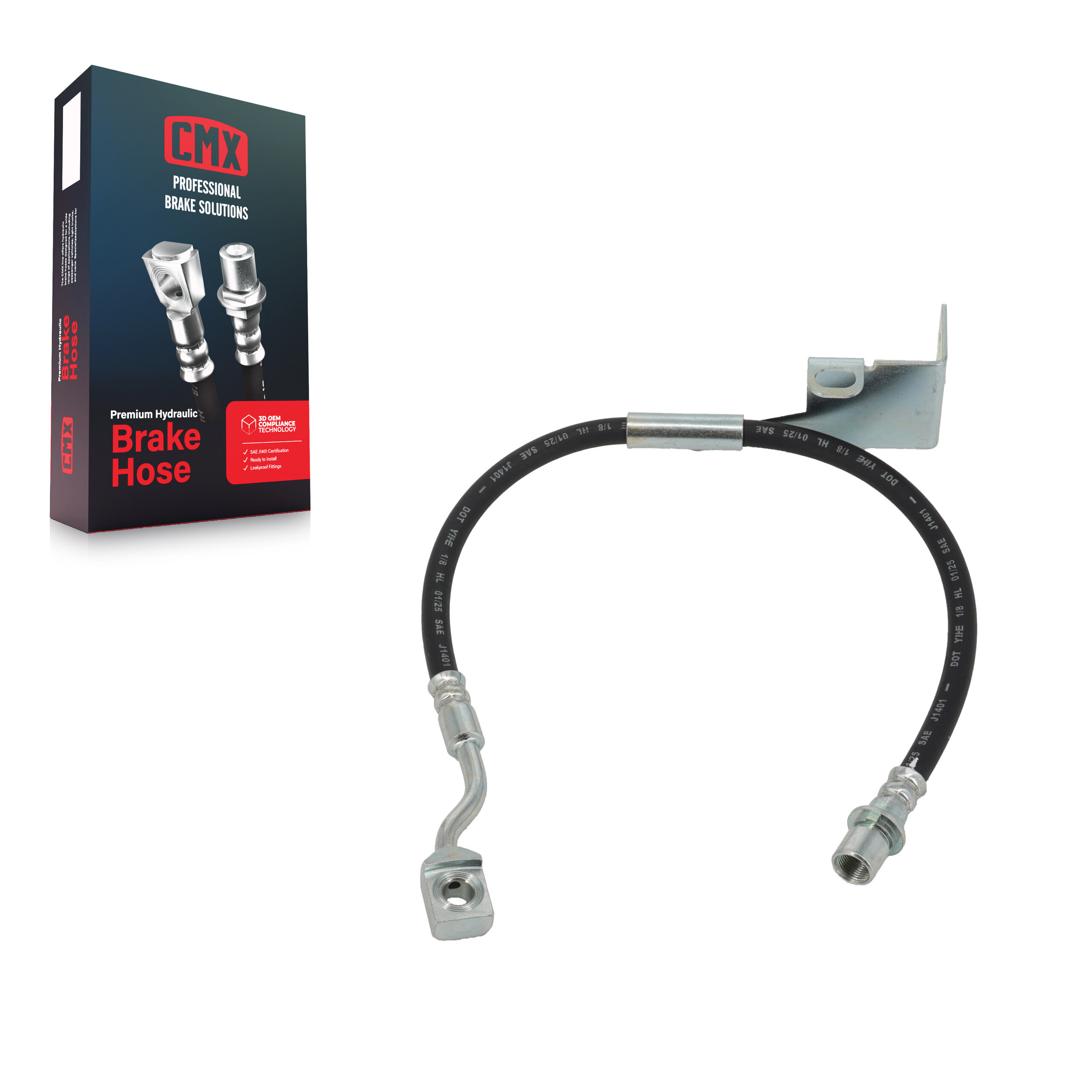 CMX - 12-H621694 - Front Left Brake Hydraulic Hose