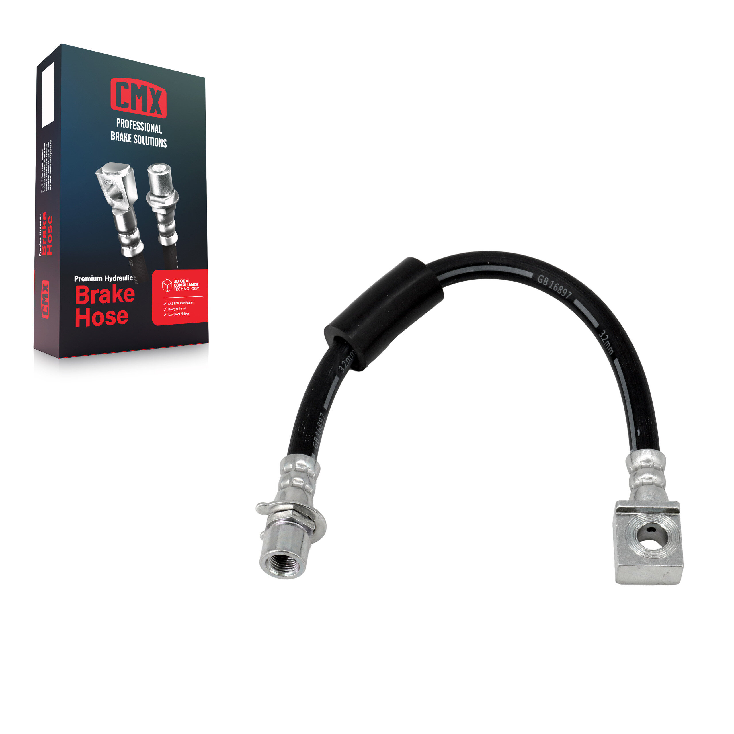 CMX - 12-H621696 - Rear Right Brake Hydraulic Hose