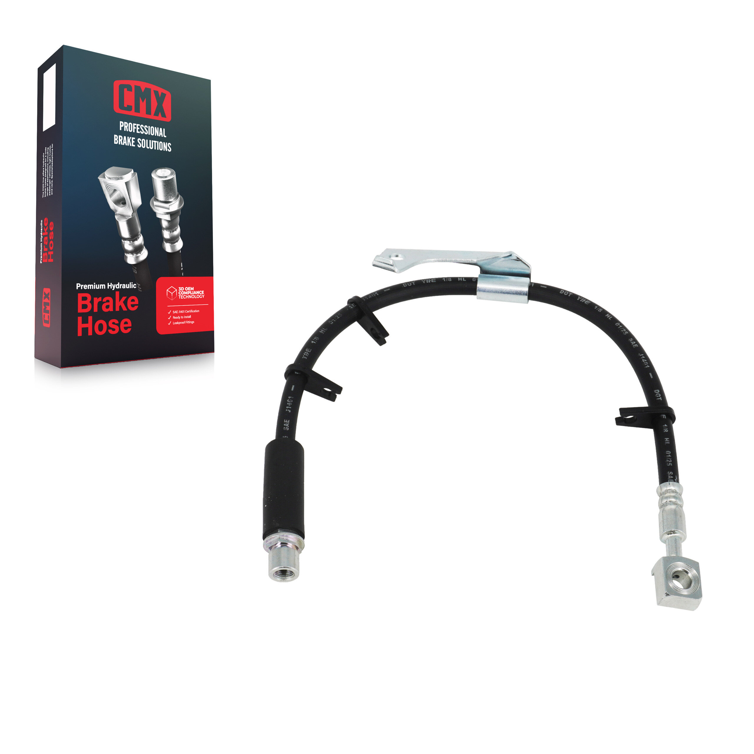 CMX - 12-H621700 - Front Left Brake Hydraulic Hose