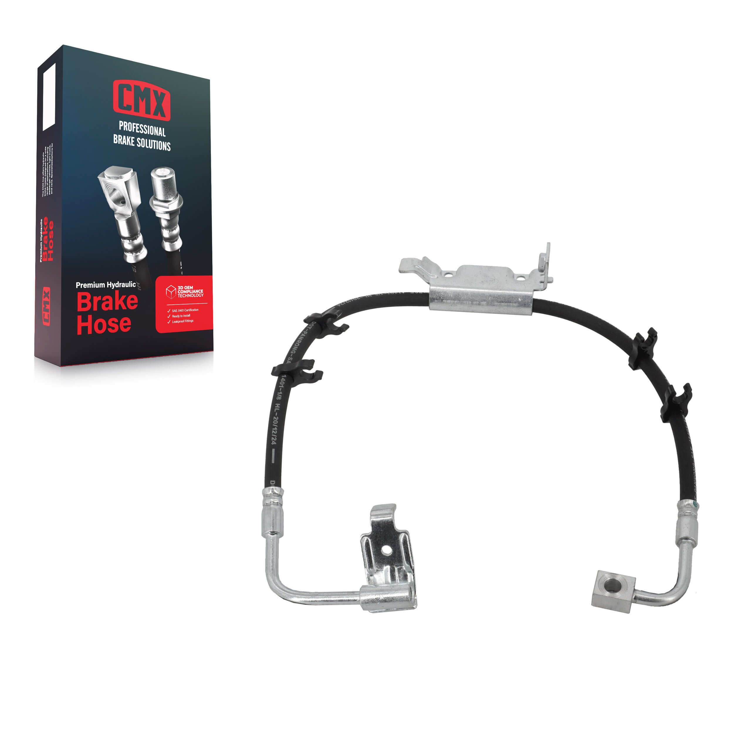 CMX - 12-H621750 - Front Left Brake Hydraulic Hose