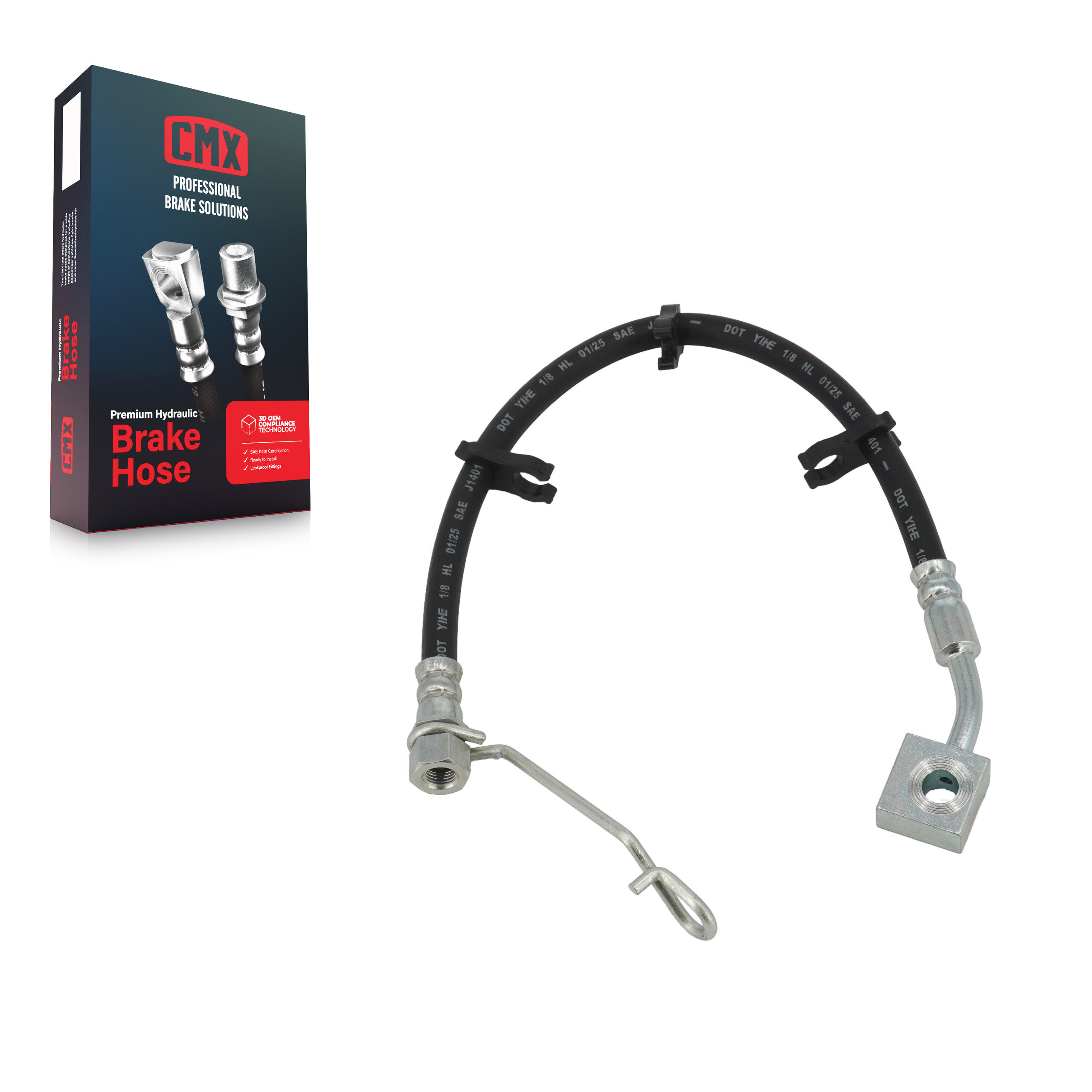 CMX - 12-H621752 - Rear Left Brake Hydraulic Hose