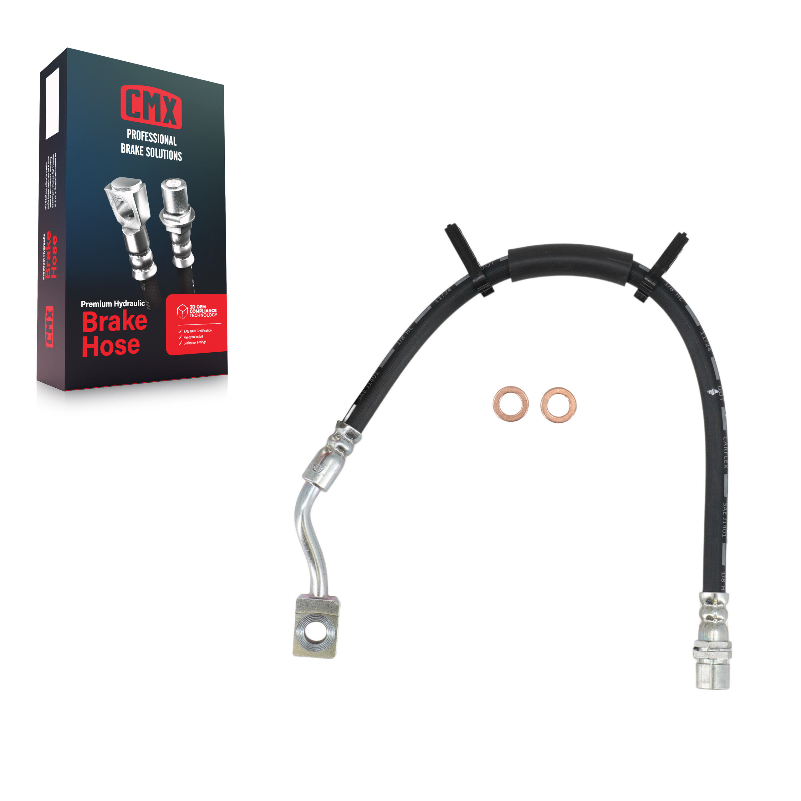 CMX - 12-H621757 - Front Right Brake Hydraulic Hose