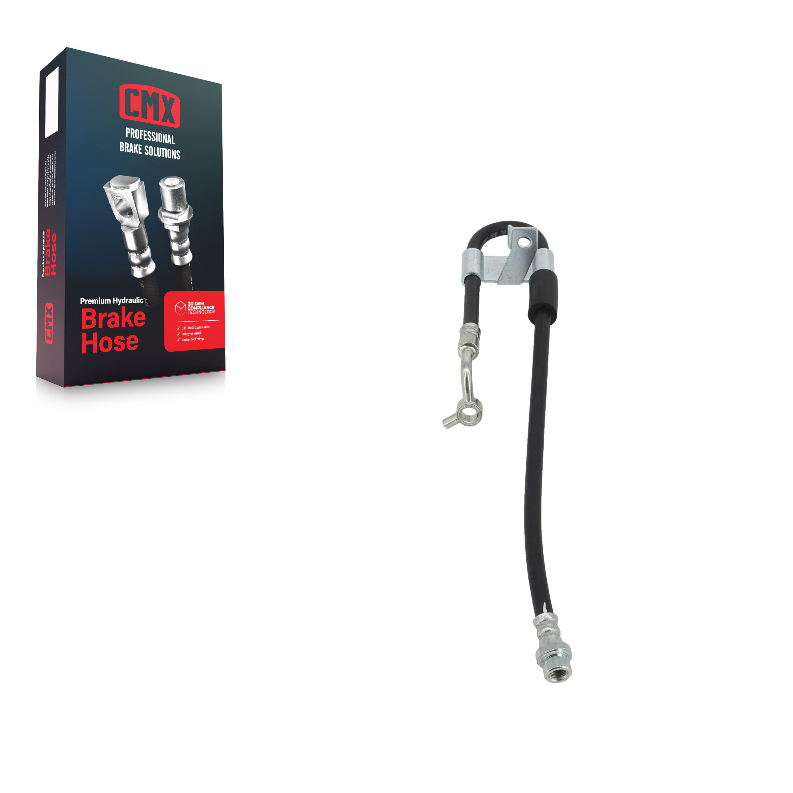 CMX - 12-H621774 - Front Left Brake Hydraulic Hose