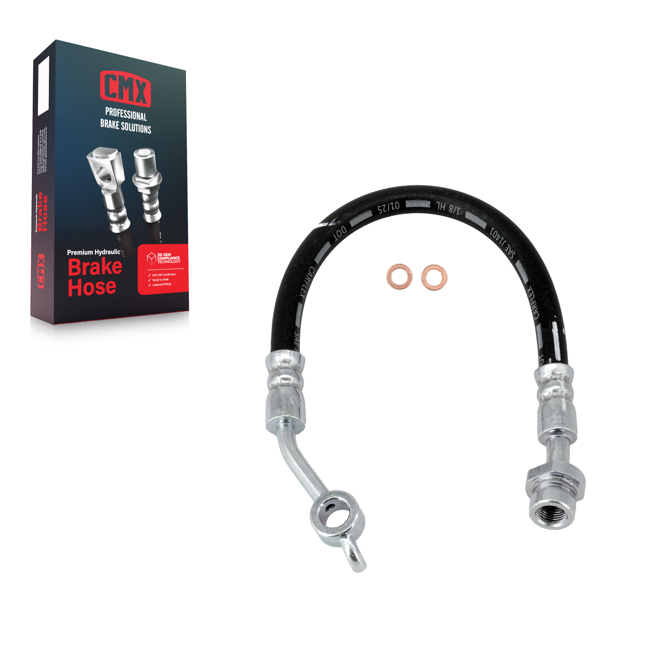 CMX - 12-H621785 - Rear Right Brake Hydraulic Hose