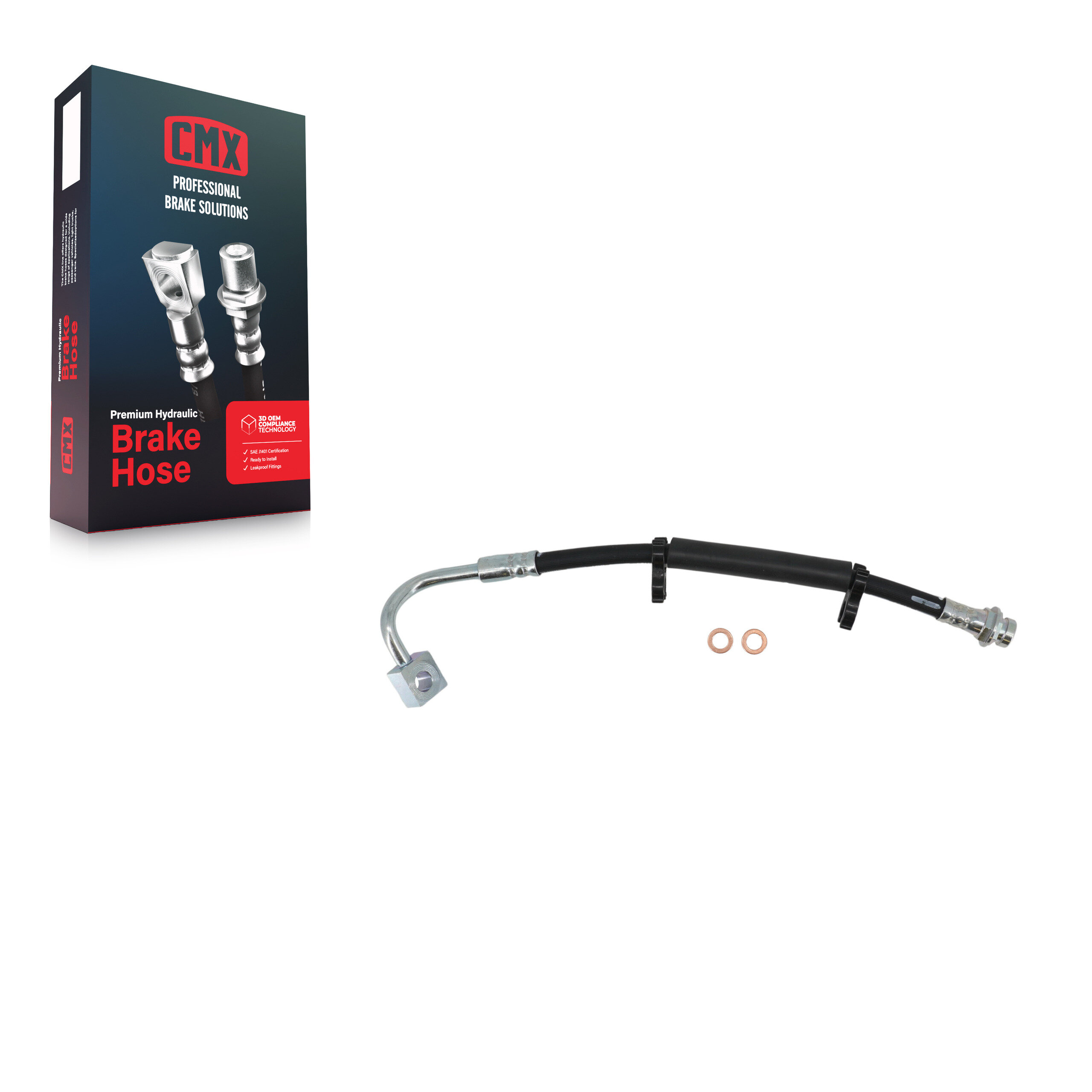 CMX - 12-H621789 - Rear Right Brake Hydraulic Hose