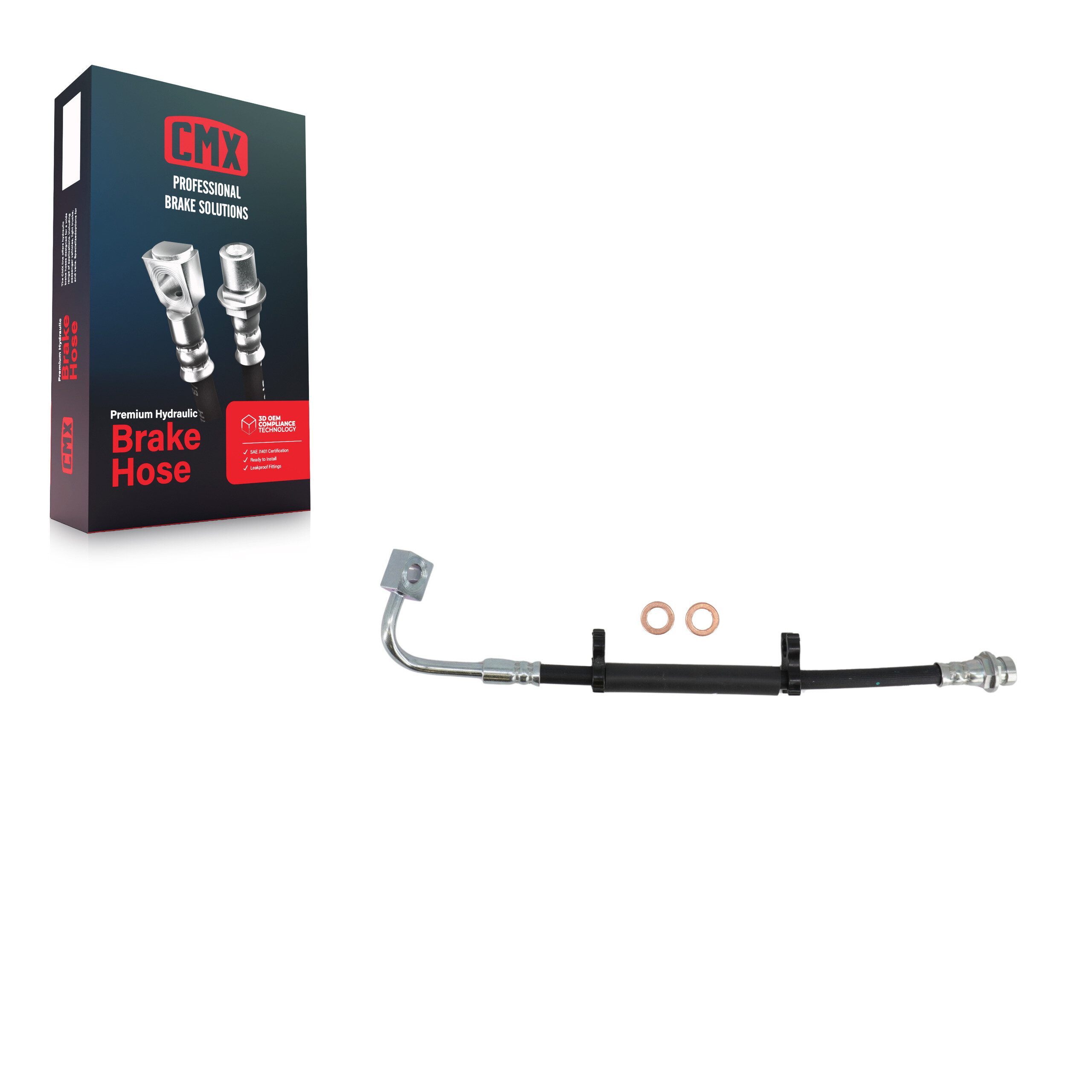CMX - 12-H621790 - Rear Left Brake Hydraulic Hose