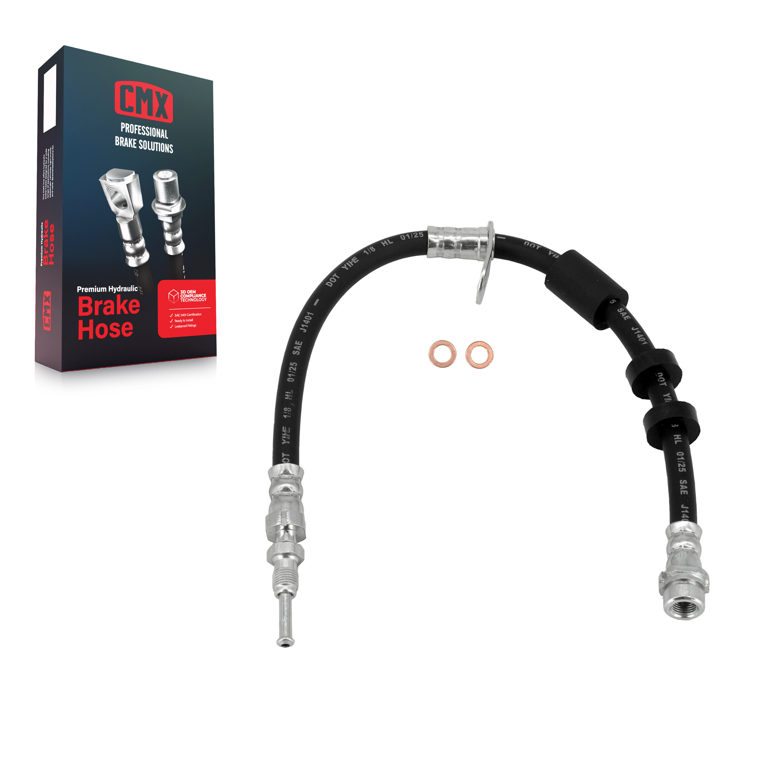 CMX - 12-H621915 - Front Brake Hydraulic Hose