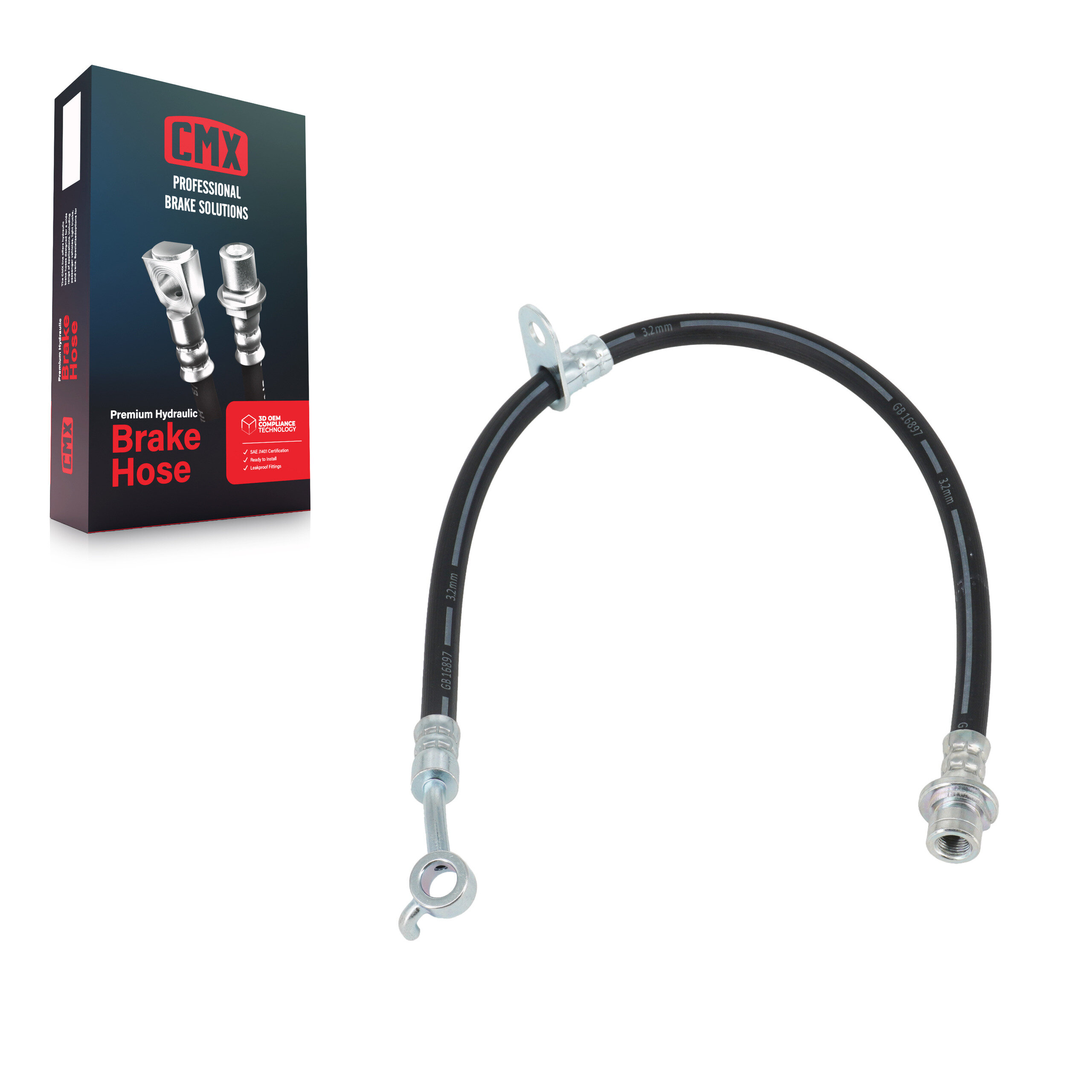 CMX - 12-H621921 - Rear Left Brake Hydraulic Hose