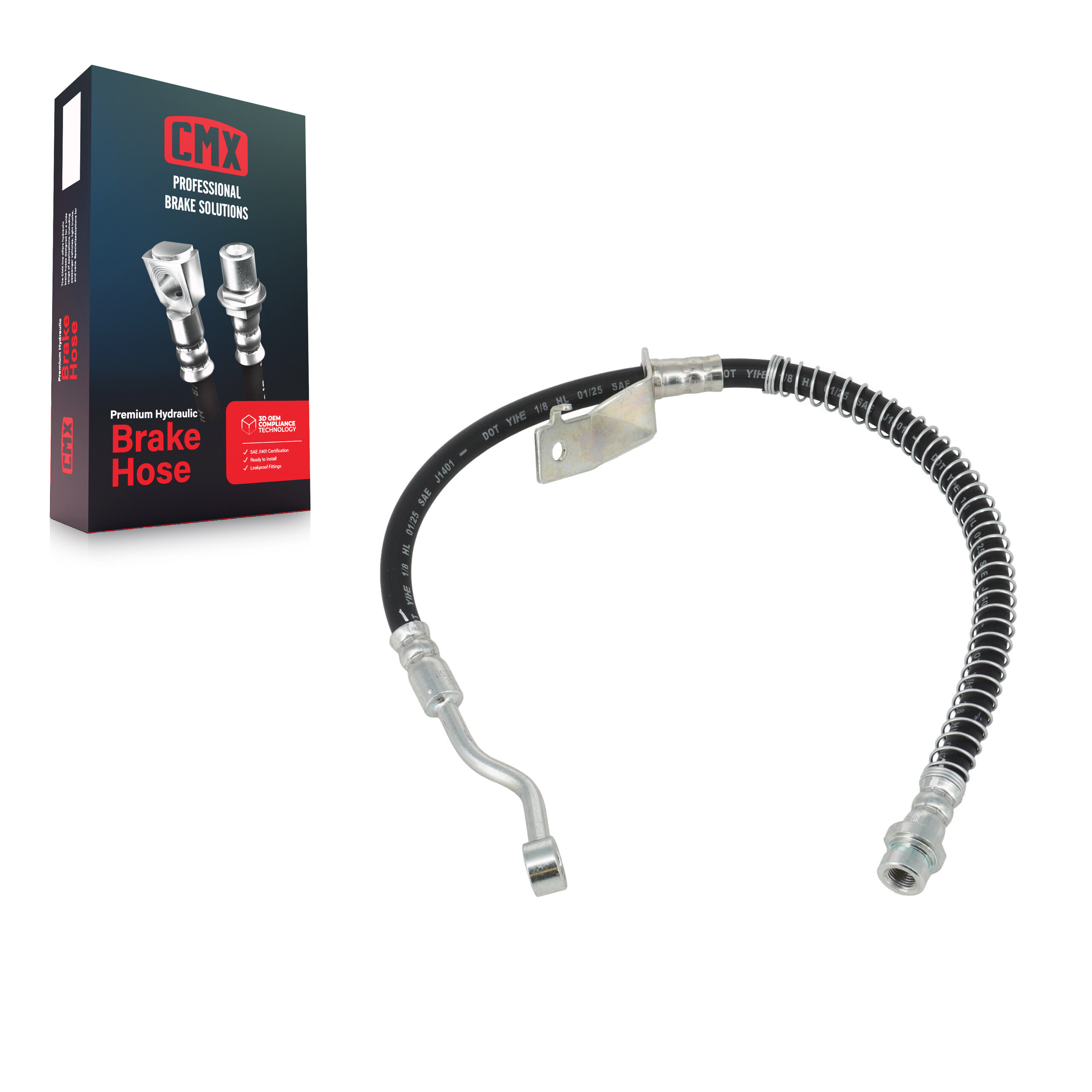 CMX - 12-H622000 - Front Left Brake Hydraulic Hose