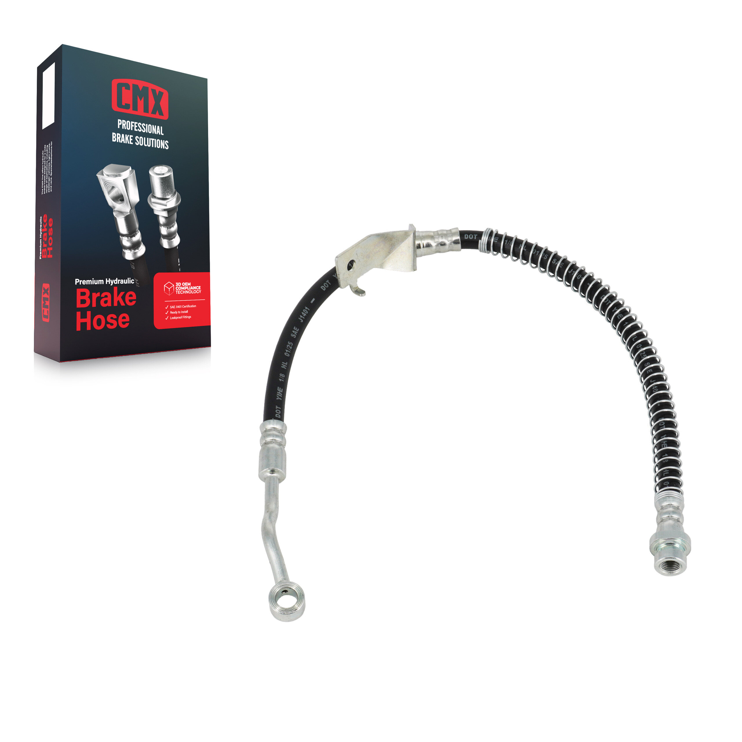 CMX - 12-H622001 - Front Right Brake Hydraulic Hose
