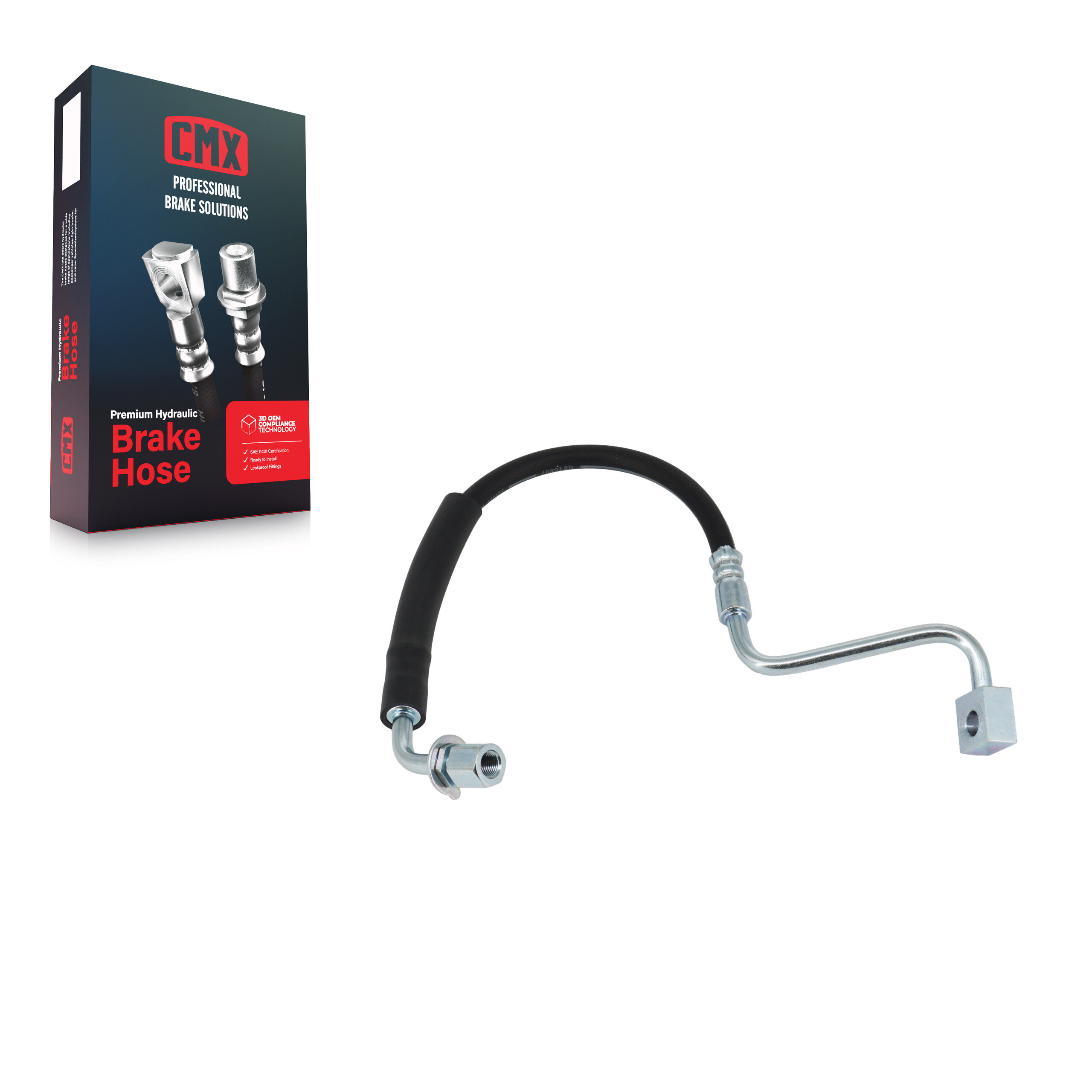 CMX - 12-H622049 - Front Left Brake Hydraulic Hose