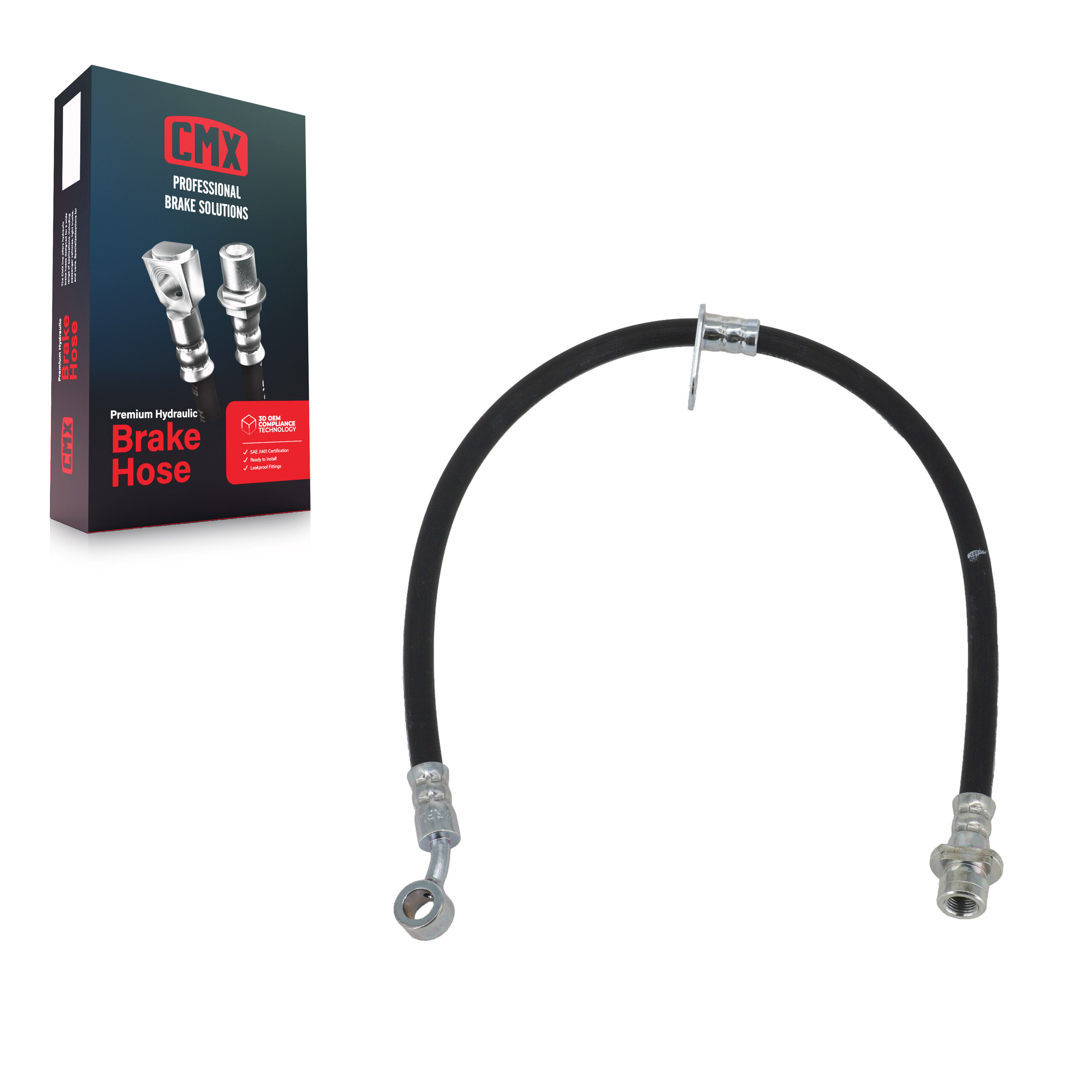 CMX - 12-H622061 - Front Left Brake Hydraulic Hose