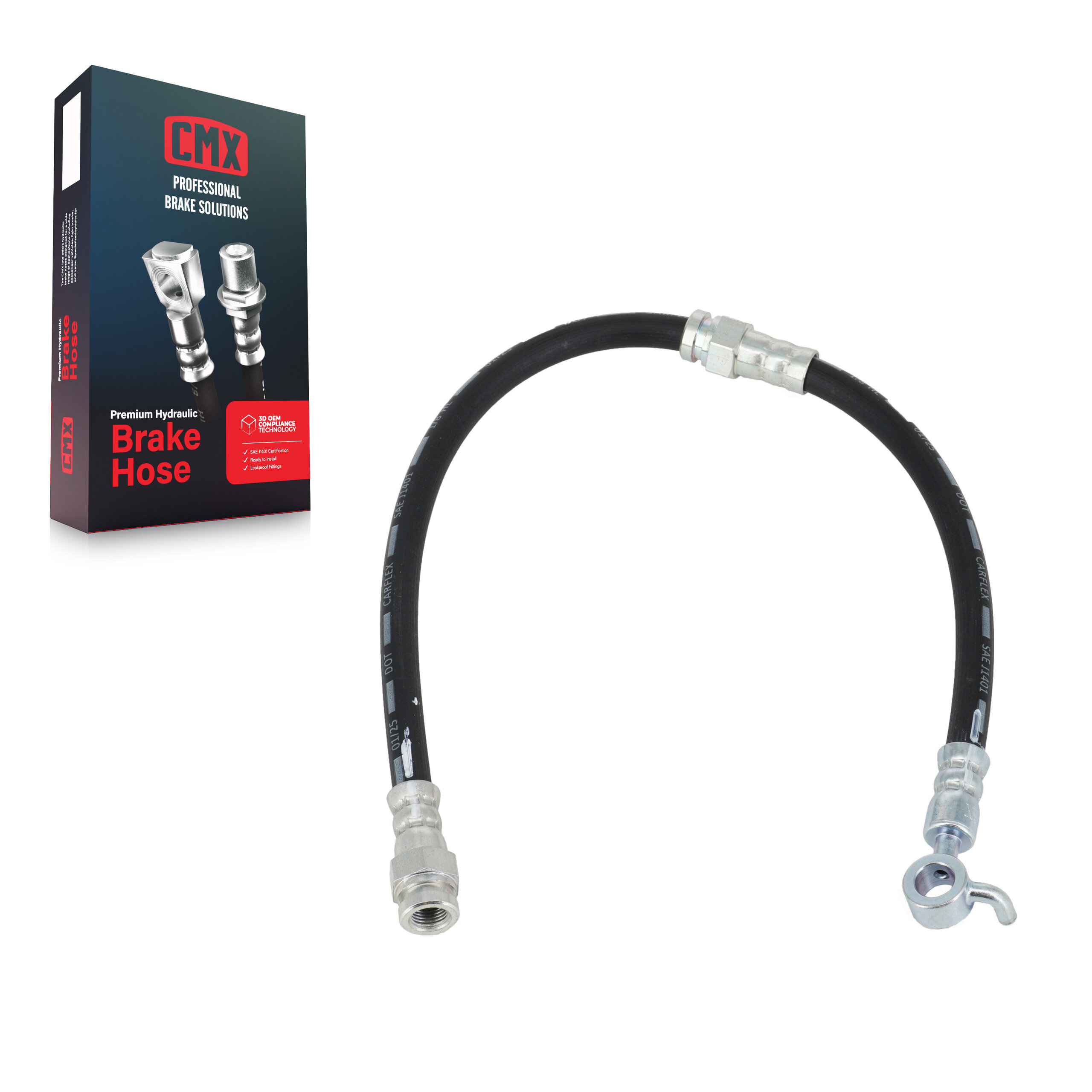 CMX - 12-H622199 - Front Right Brake Hydraulic Hose