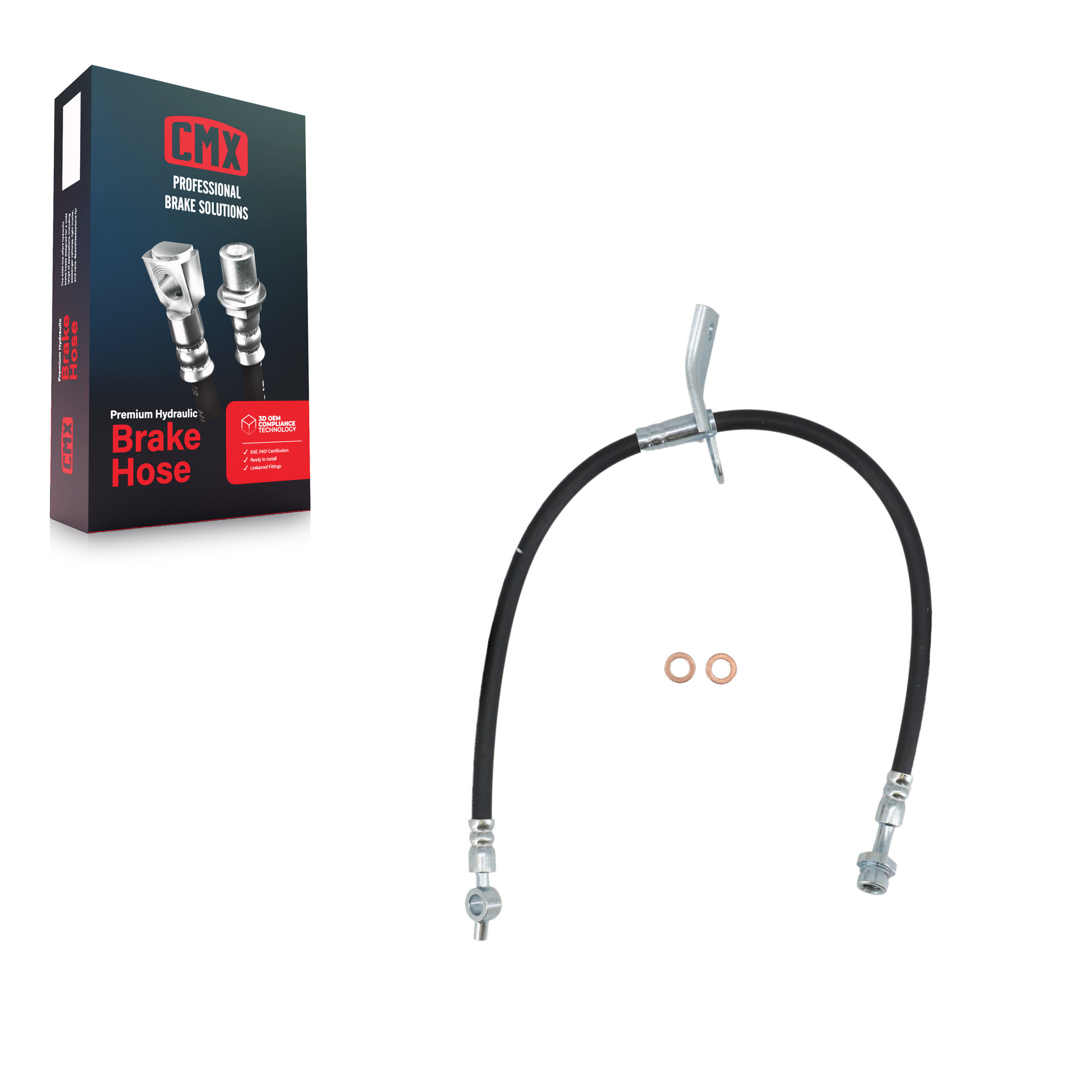 CMX - 12-H622263 - Front Left Brake Hydraulic Hose