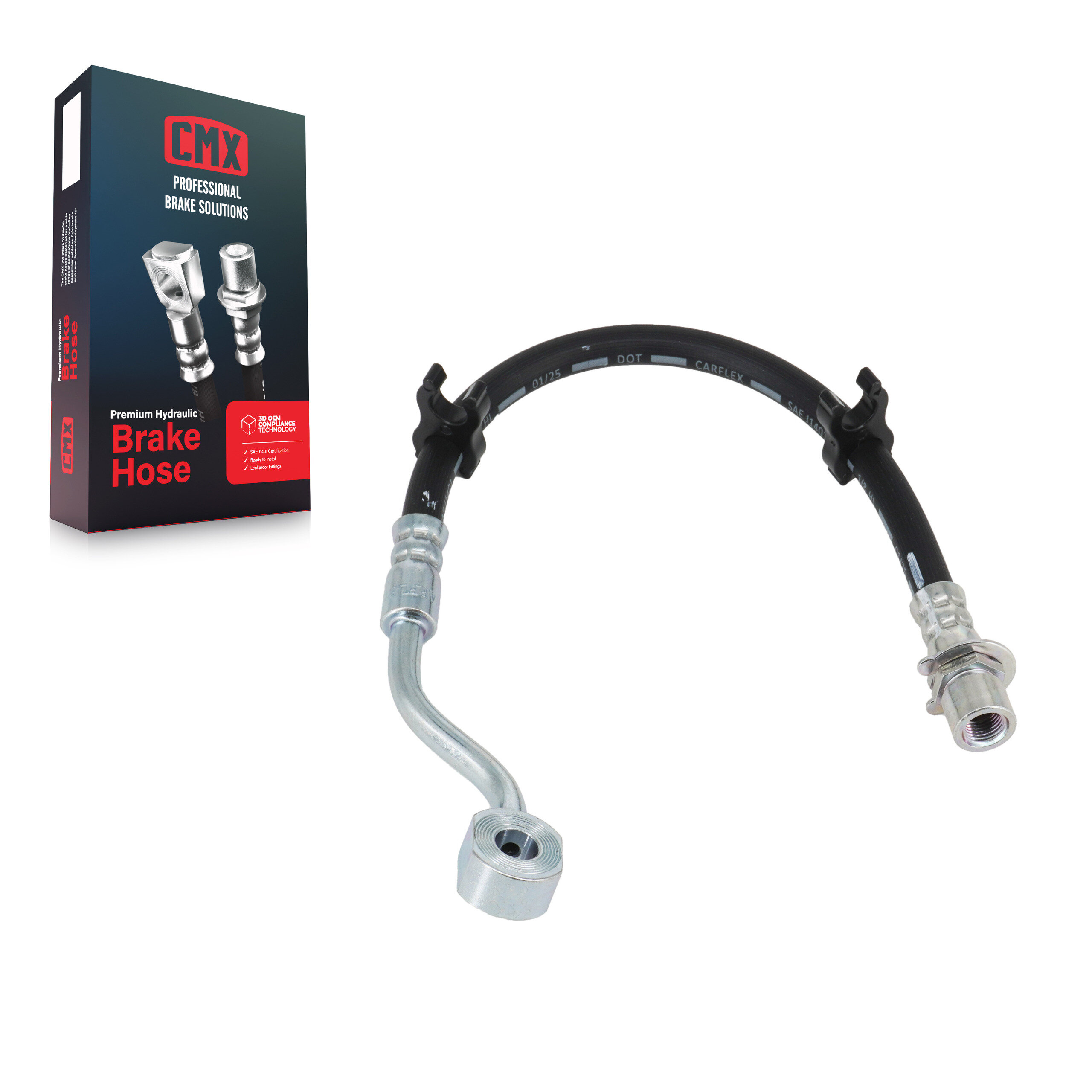 CMX - 12-H622291 - Front Left Outer Brake Hydraulic Hose