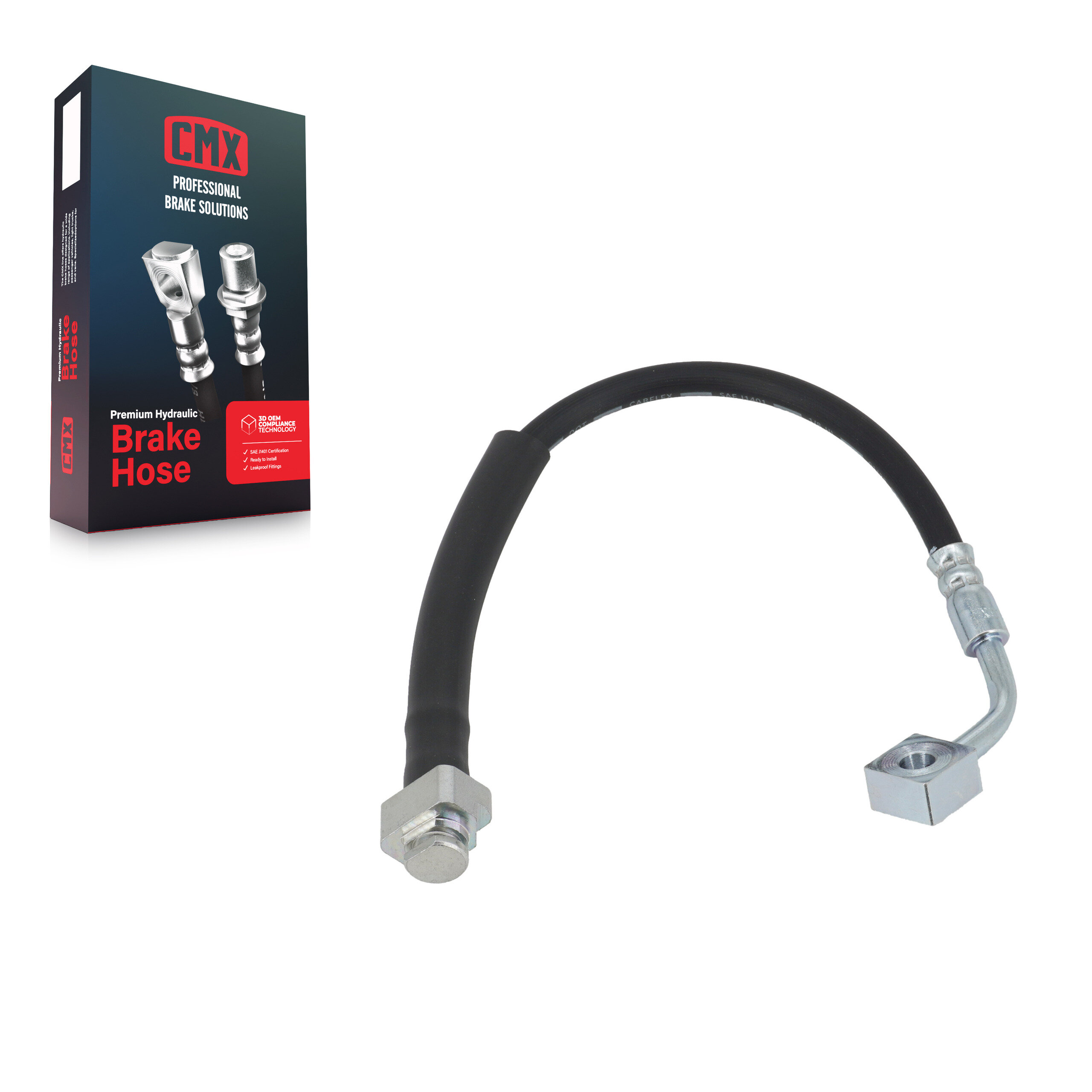 CMX - 12-H622515 - Front Left Brake Hydraulic Hose