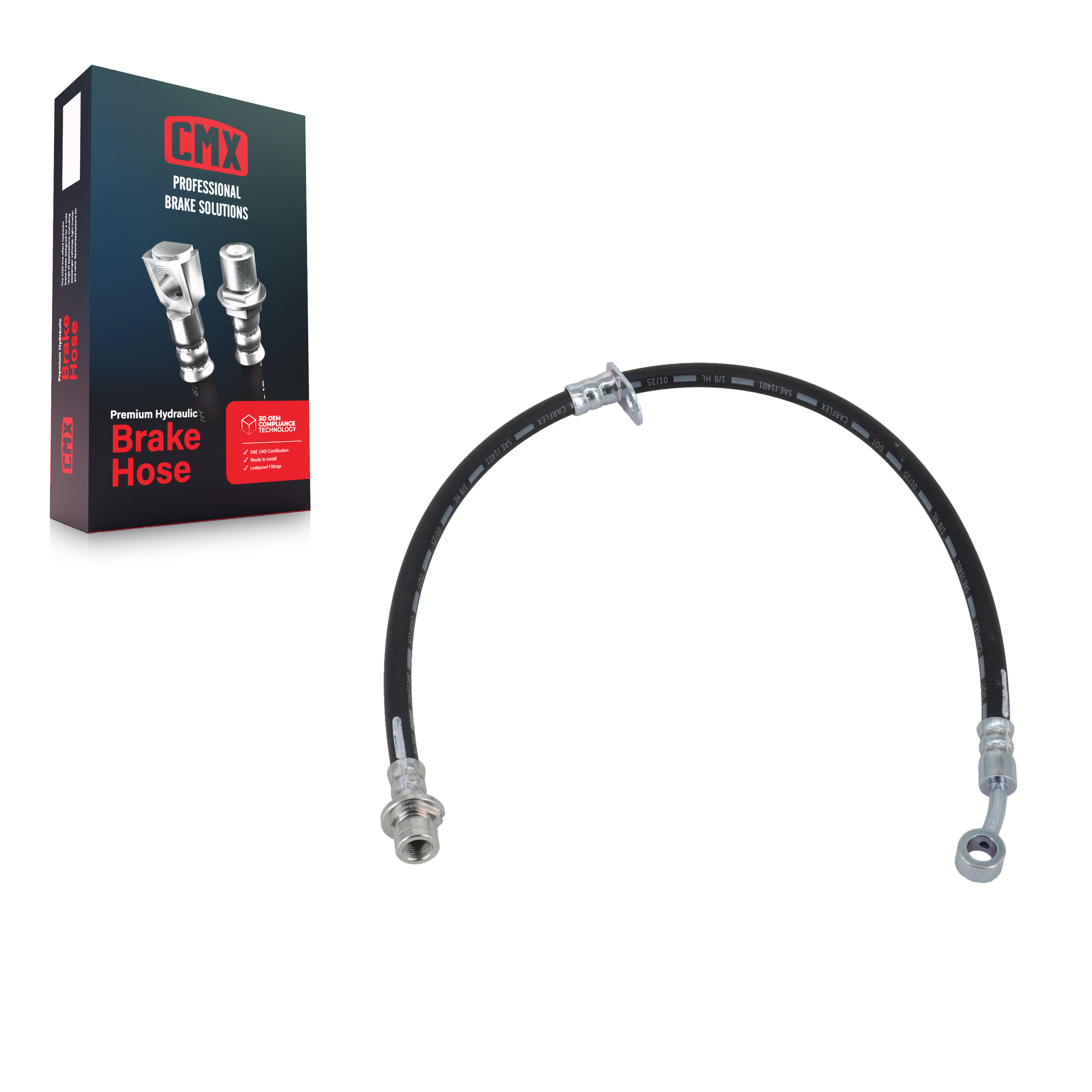CMX - 12-H622529 - Front Left Brake Hydraulic Hose