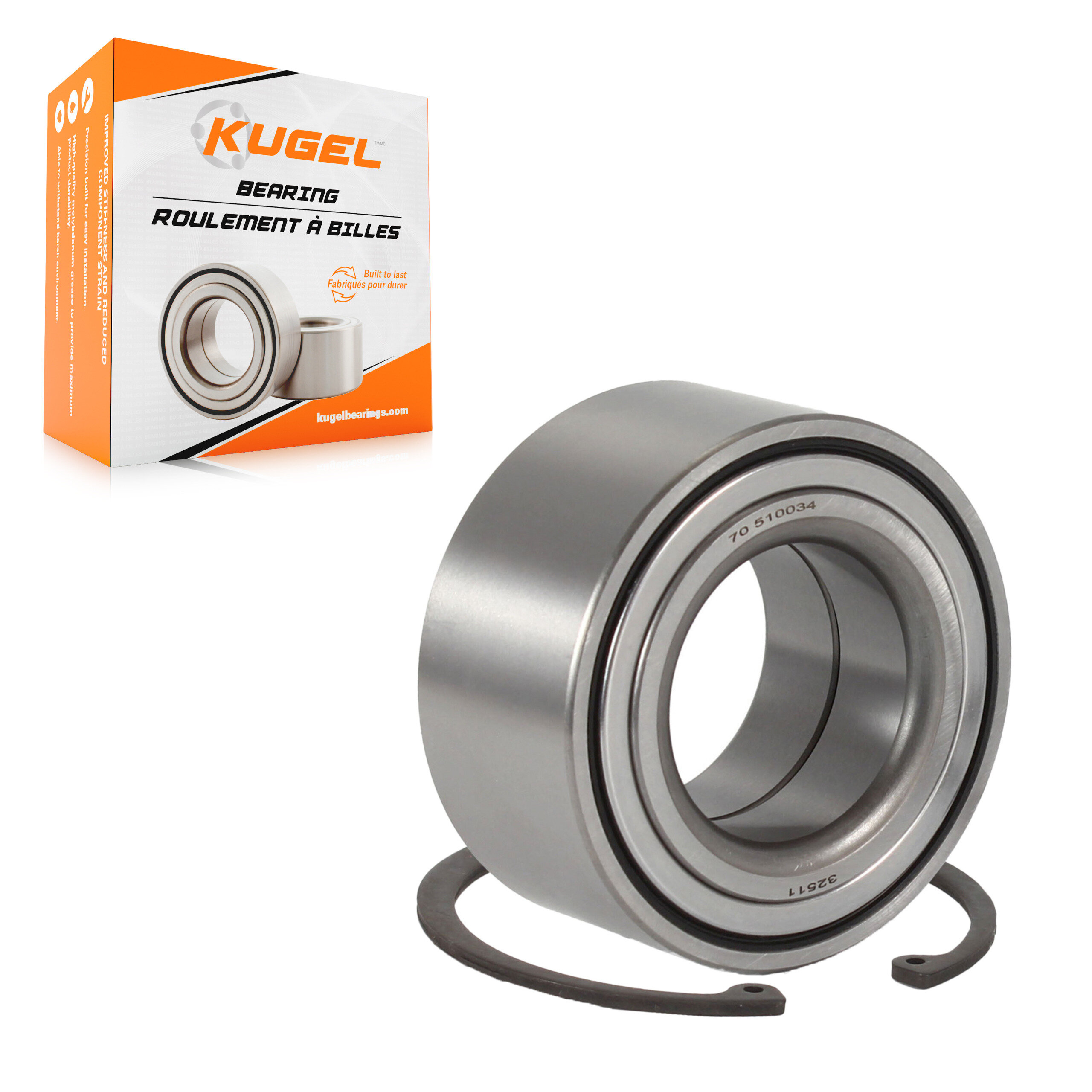 Kugel - 70-510034 - Front Wheel Bearing