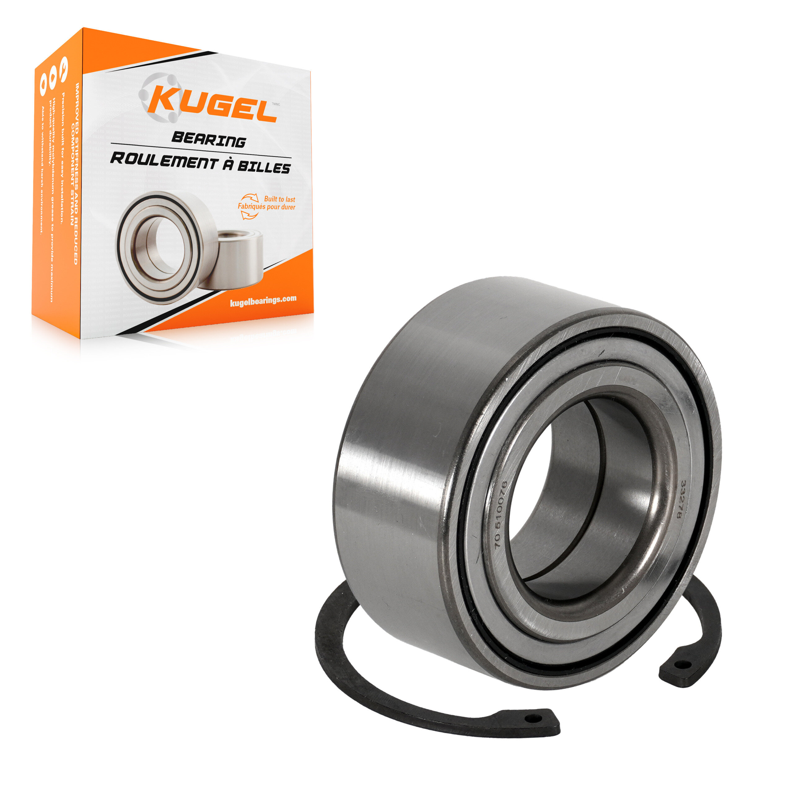 Kugel - 70-510076 - Front Wheel Bearing