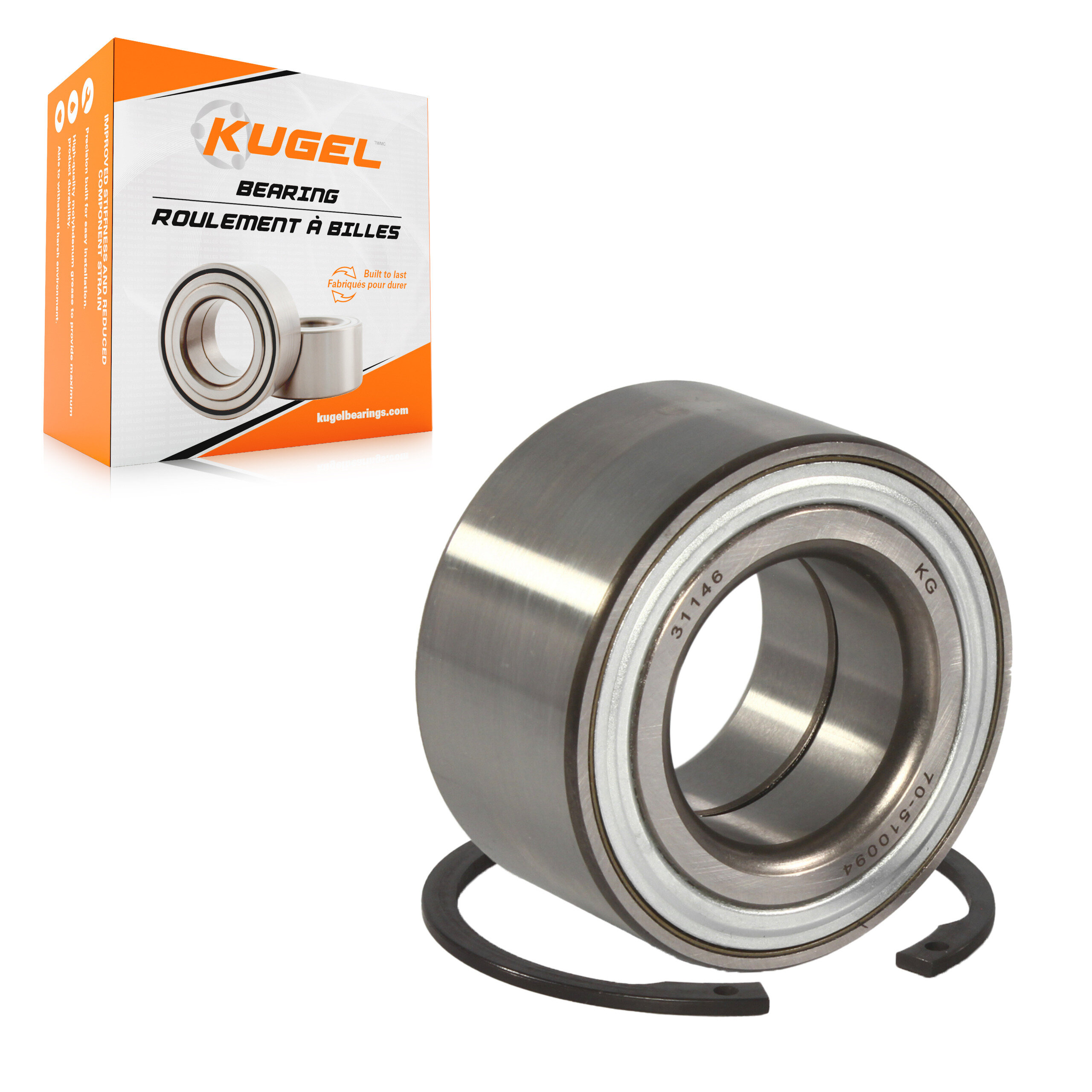 Kugel - 70-510094 - Front Wheel Bearing
