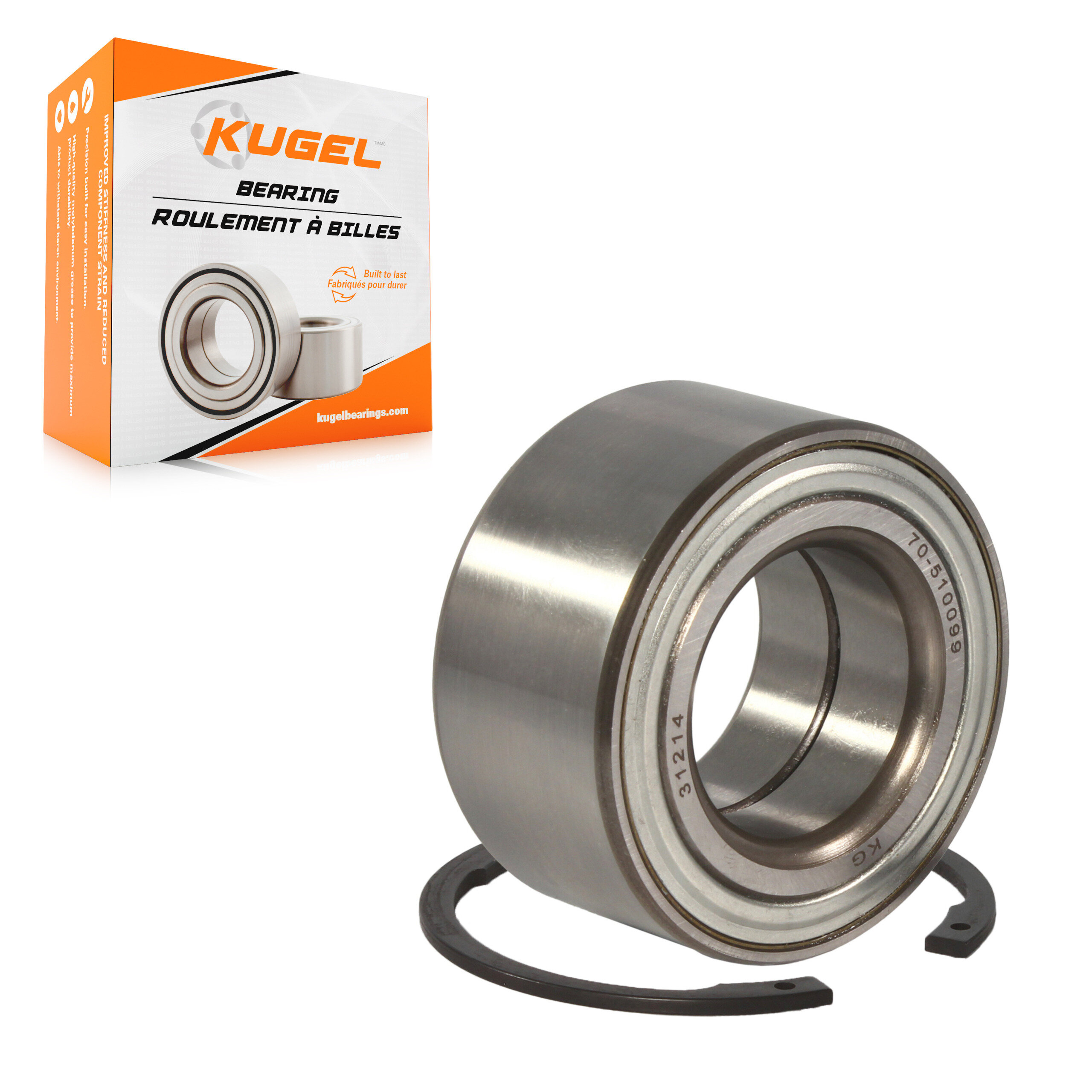 Kugel - 70-510099 - Front Wheel Bearing