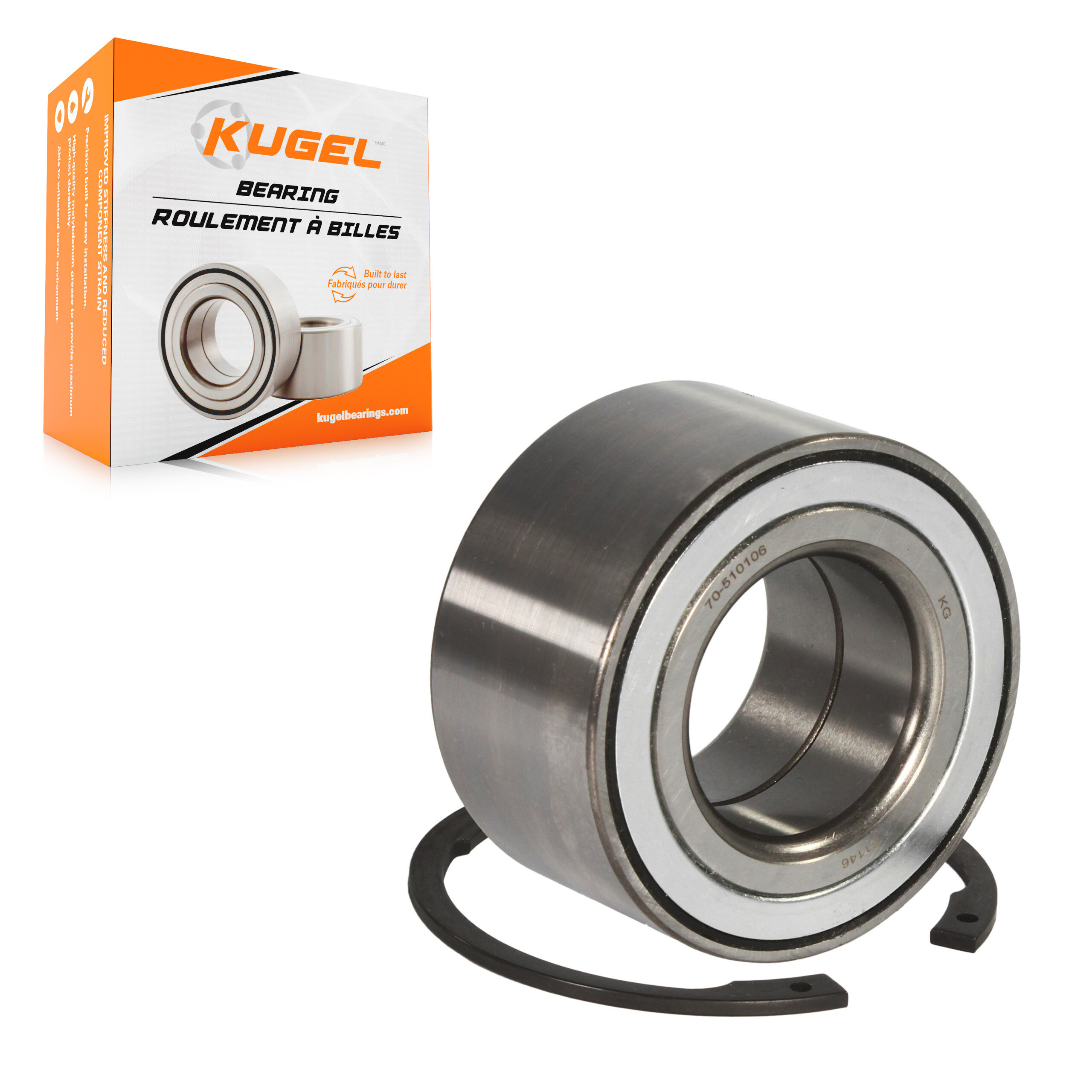 Kugel - 70-510106 - Front Wheel Bearing