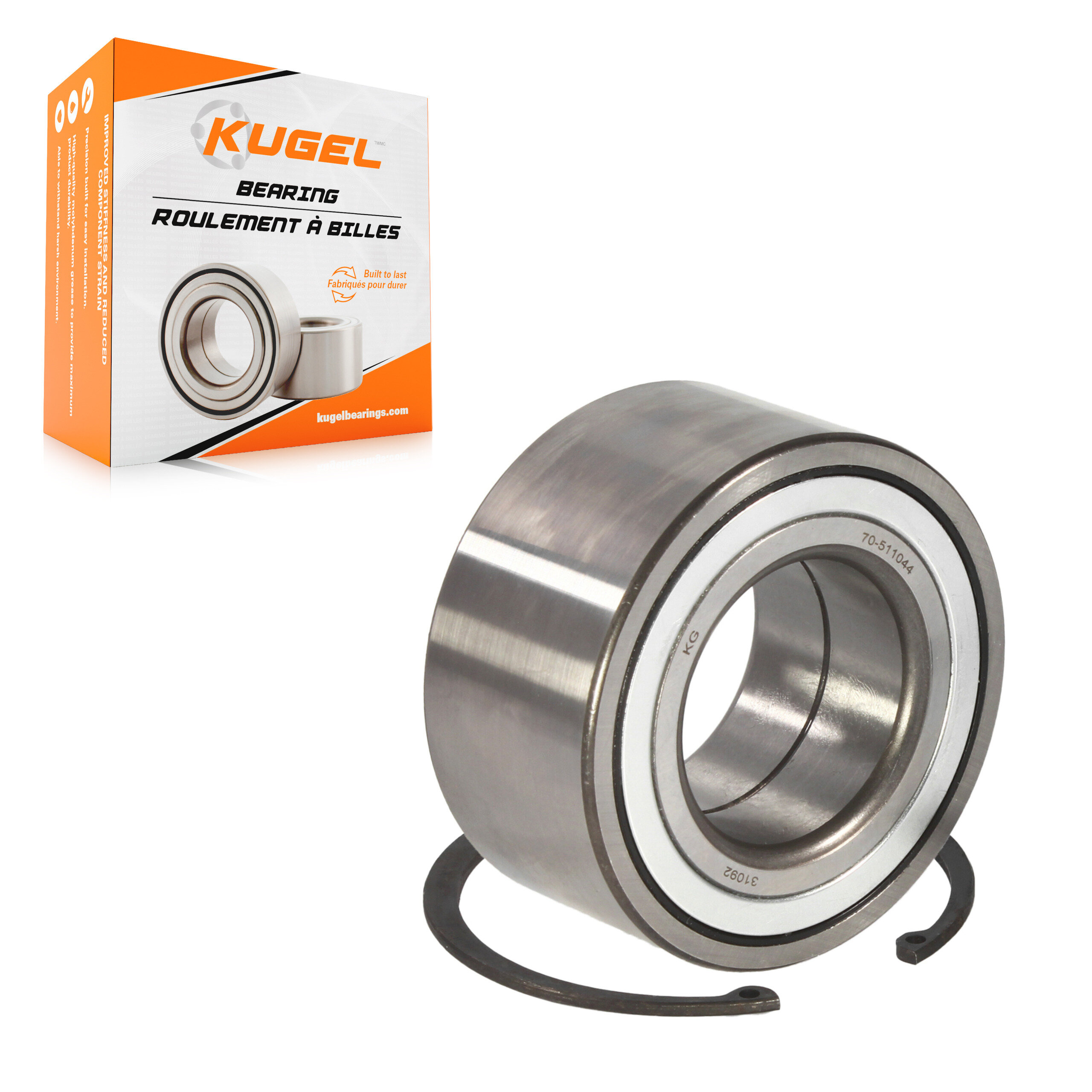 Kugel - 70-511044 - Rear Wheel Bearing
