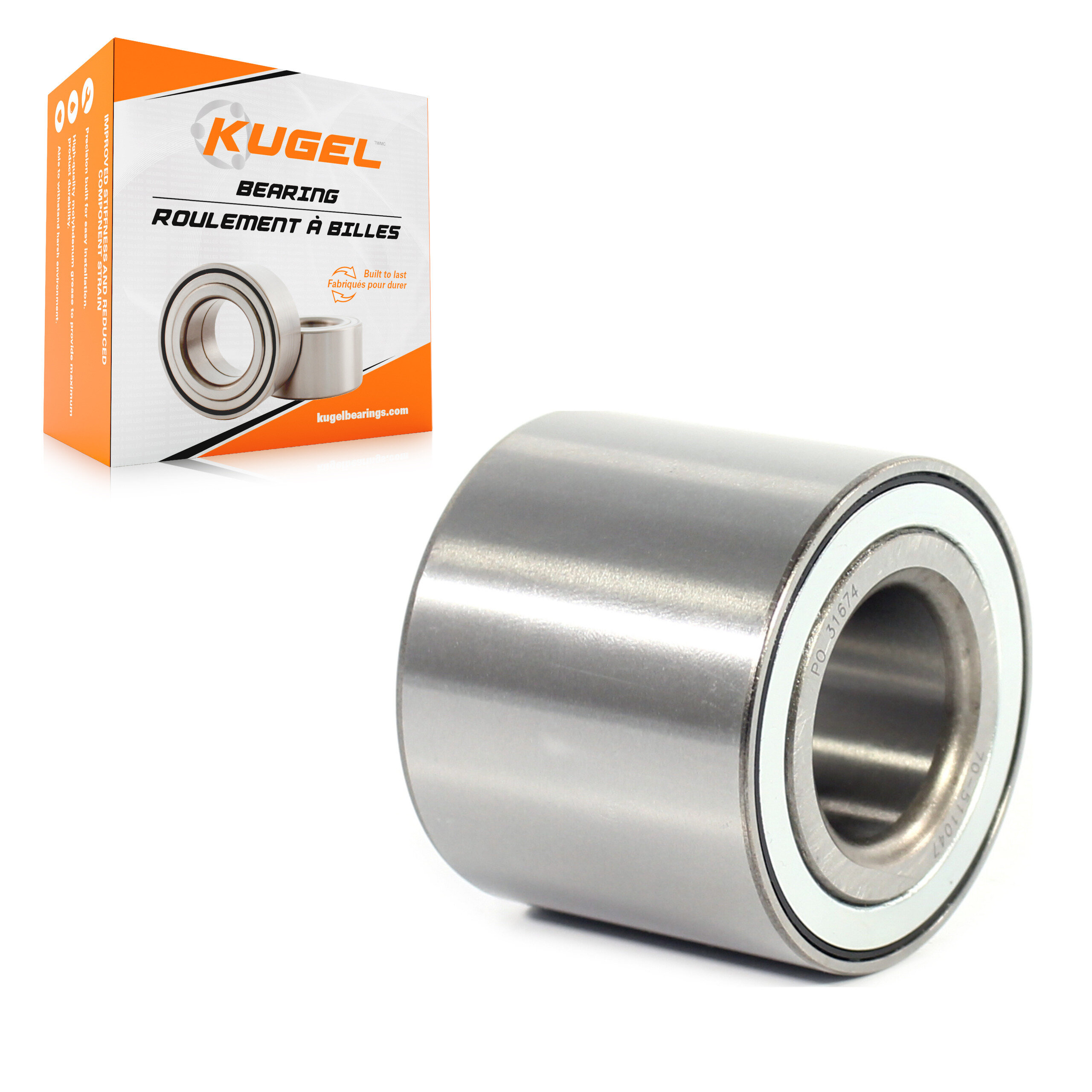 Kugel - 70-511047 - Rear Wheel Bearing
