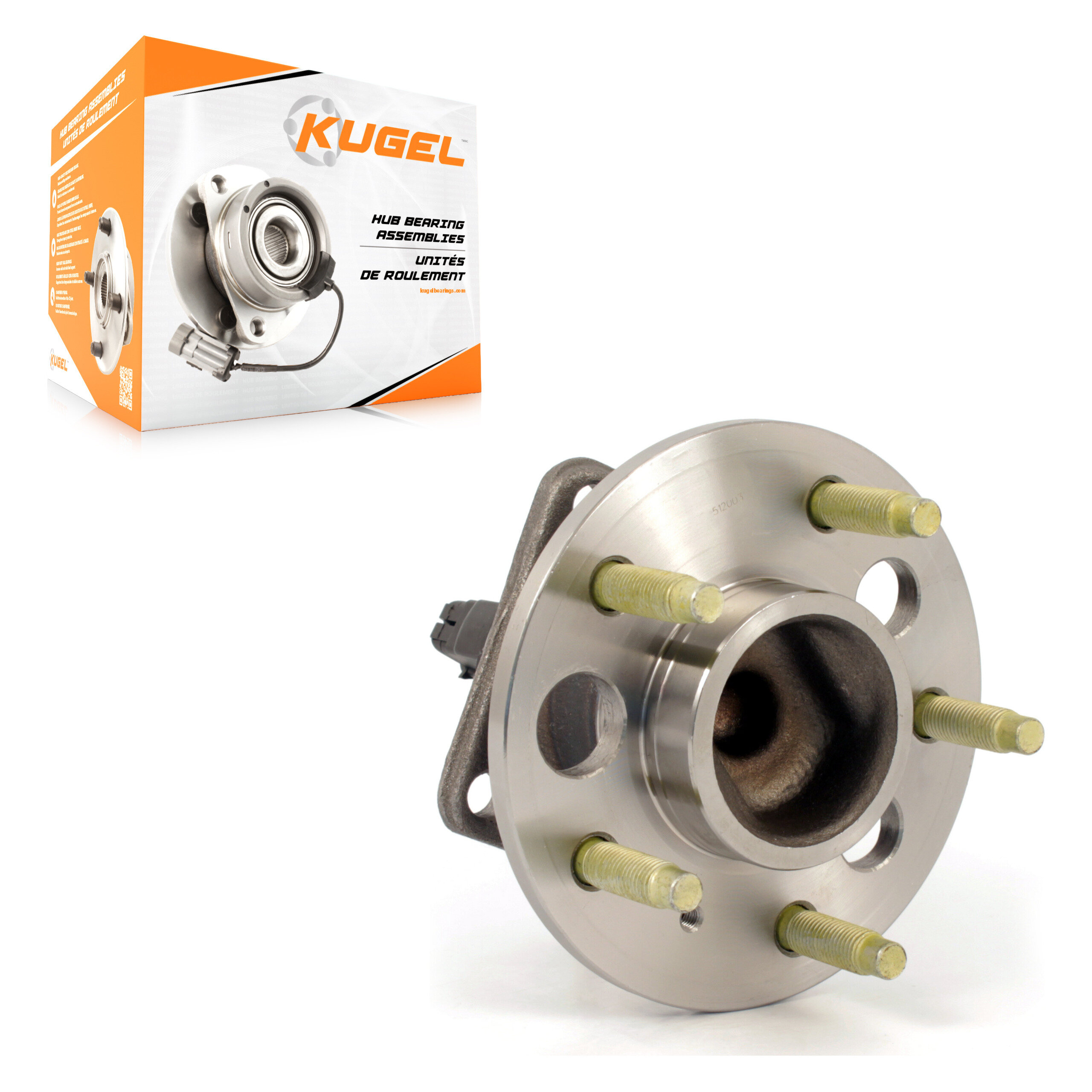 Kugel - 70-512003 - Rear Wheel Bearing and Hub Assembly