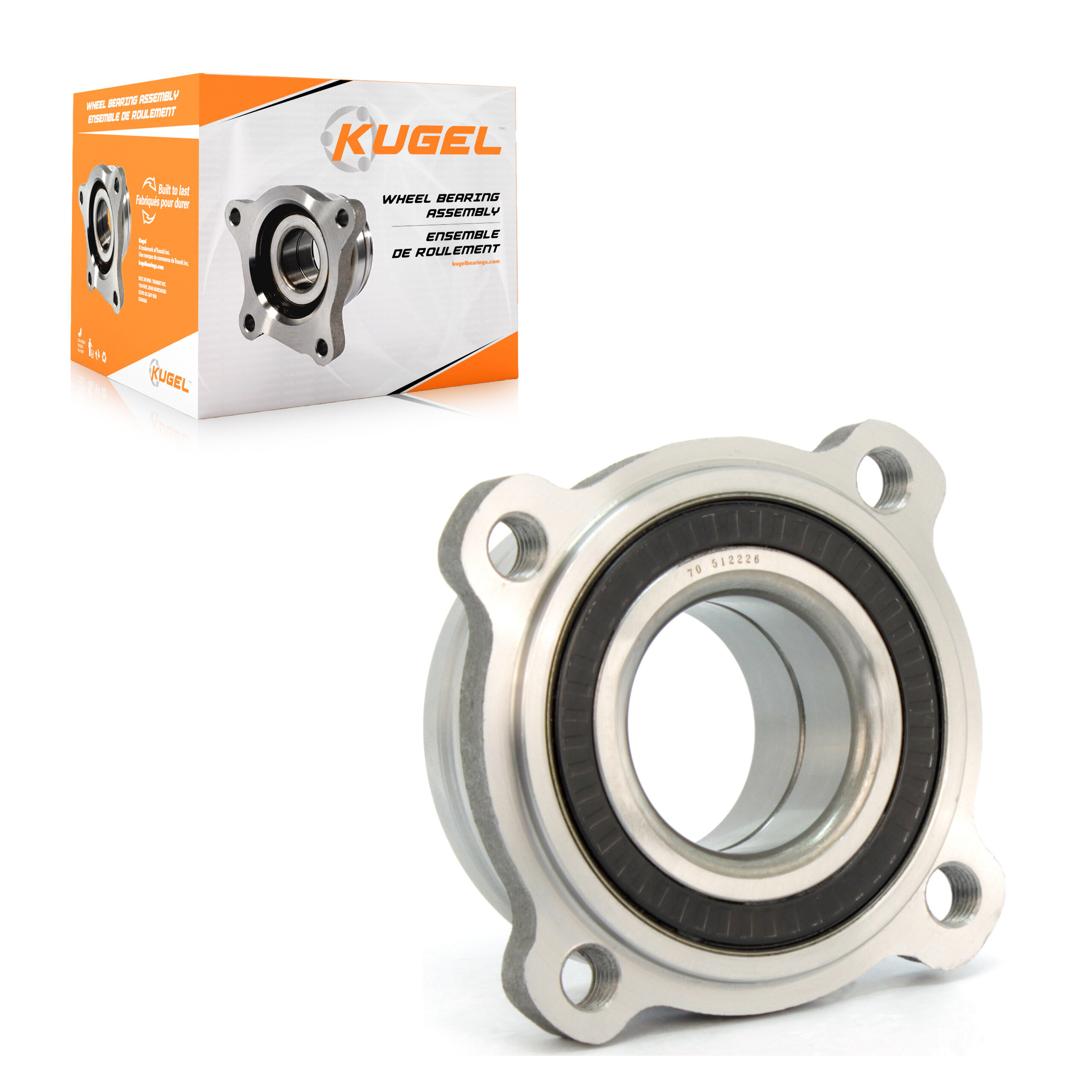 Kugel - 70-512226 - Rear Wheel Bearing Assembly