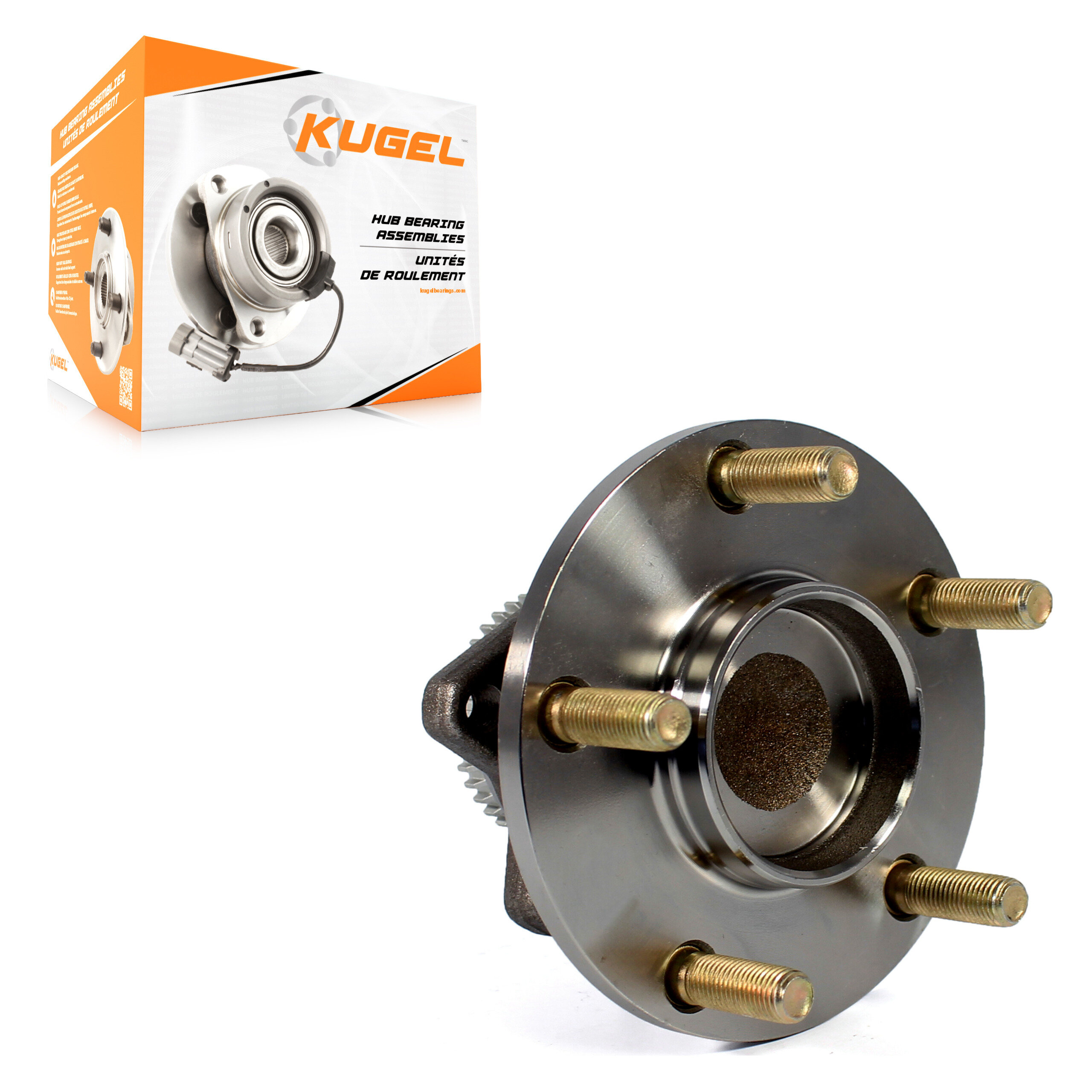 Kugel - 70-512274 - Rear Wheel Bearing and Hub Assembly