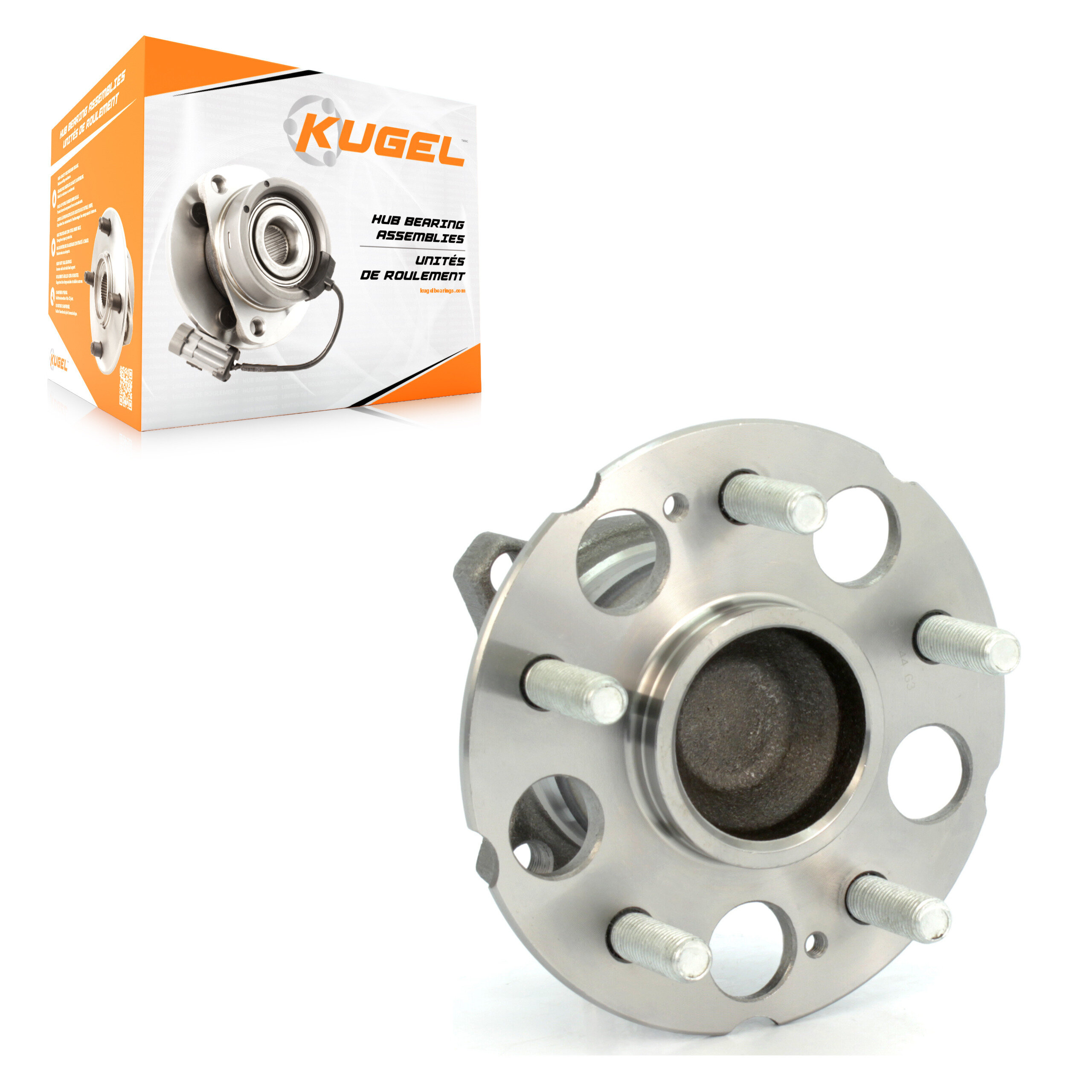 Kugel - 70-512344 - Rear Wheel Bearing and Hub Assembly