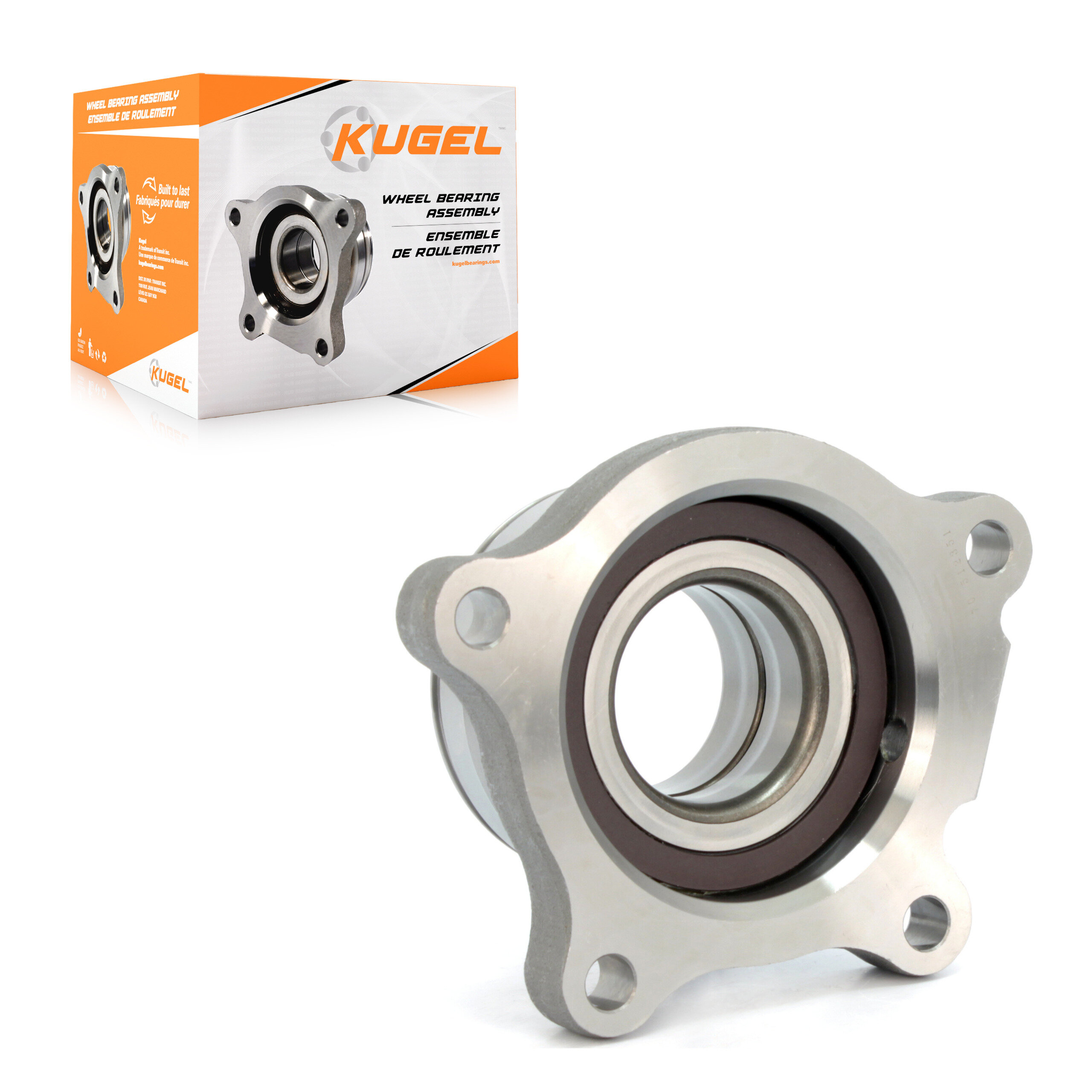 Kugel - 70-512351 - Rear Right Wheel Bearing Assembly