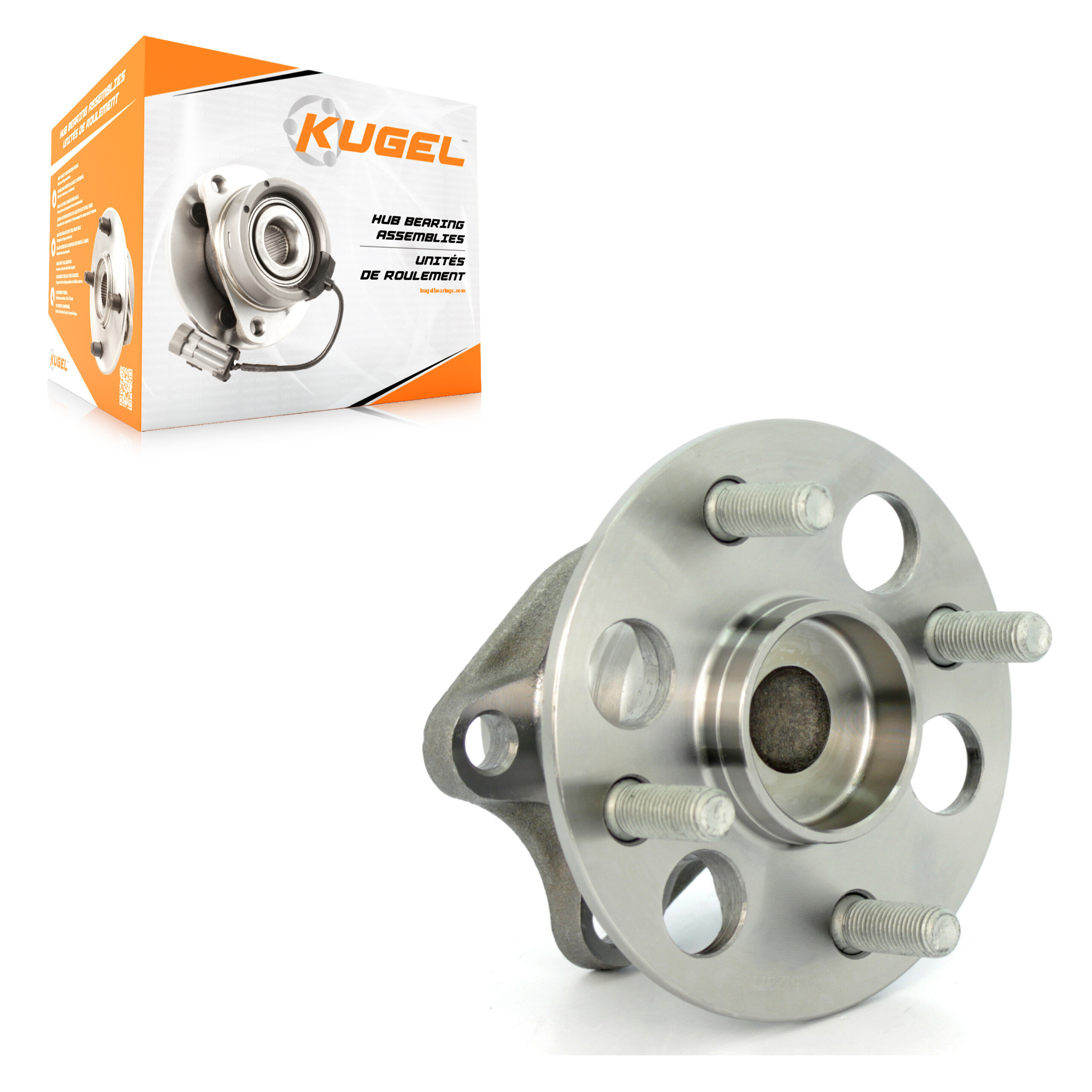 Kugel - 70-512371 - Rear Wheel Bearing and Hub Assembly
