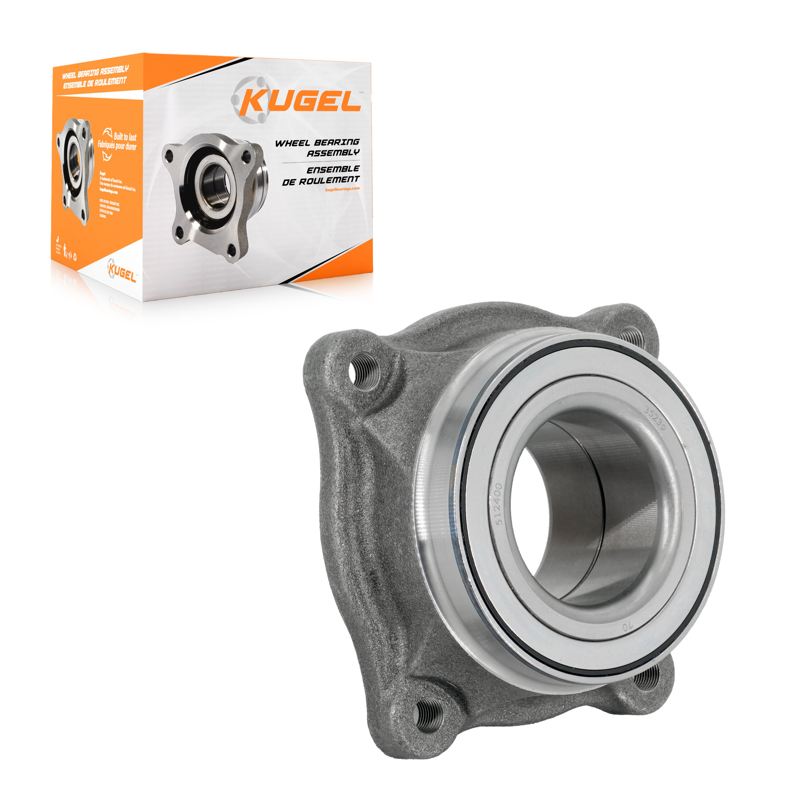 Kugel - 70-512400 - Rear Wheel Bearing Assembly