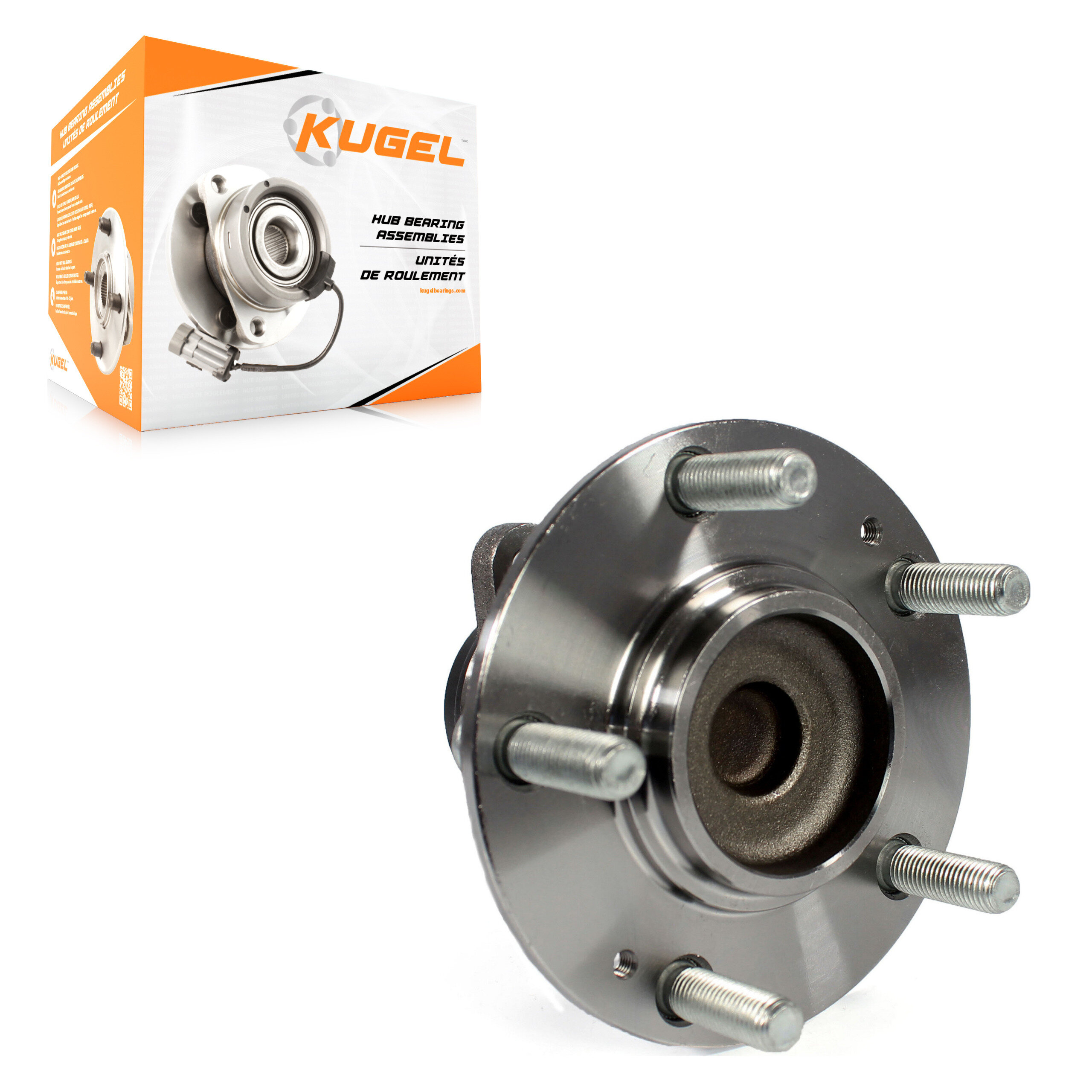 Kugel - 70-512434 - Rear Wheel Bearing and Hub Assembly