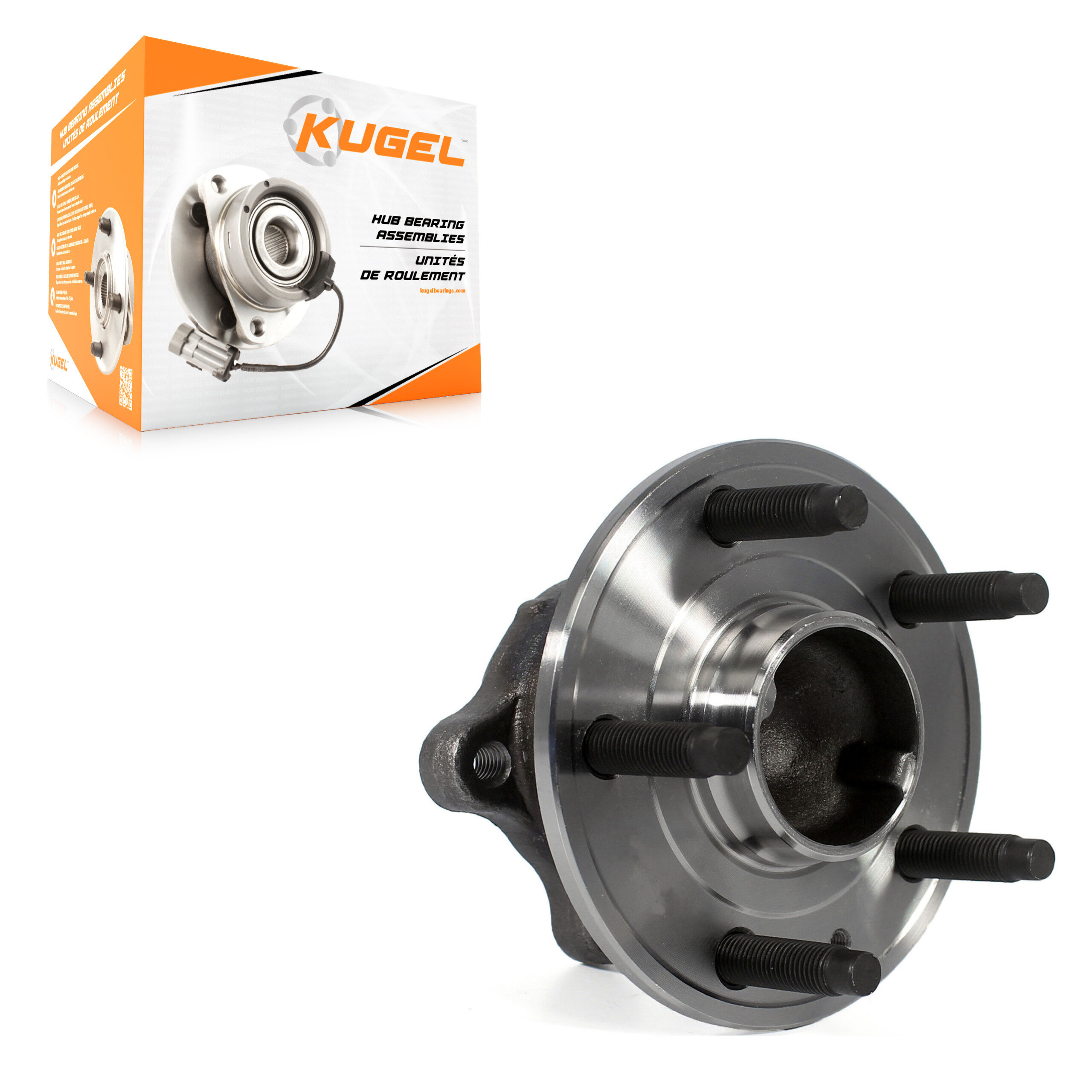 Kugel - 70-512438 - Rear Wheel Bearing and Hub Assembly
